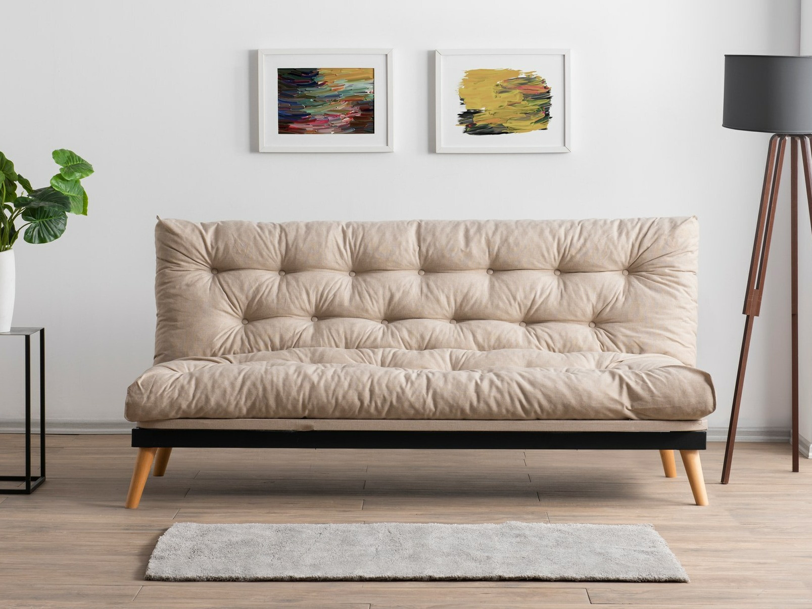 Sofá cama Altadena 555 (Crema)