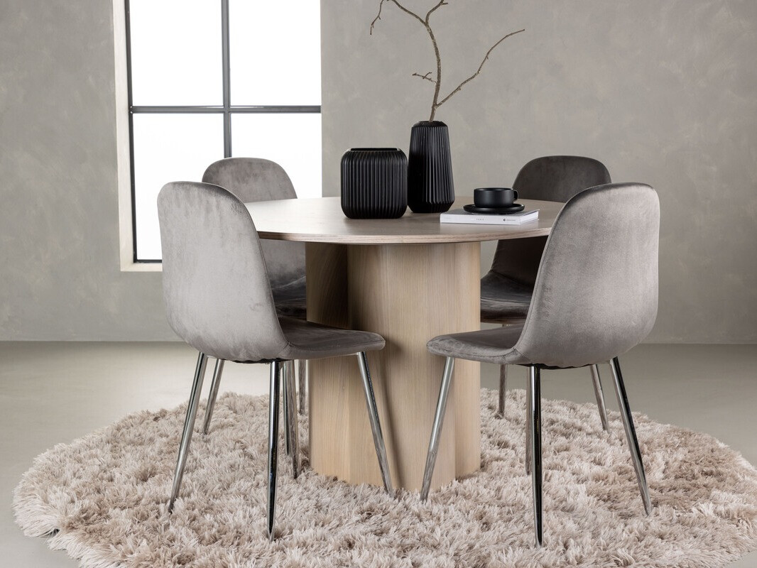 Conjunto de mesas y sillas para comedor Dallas 4354