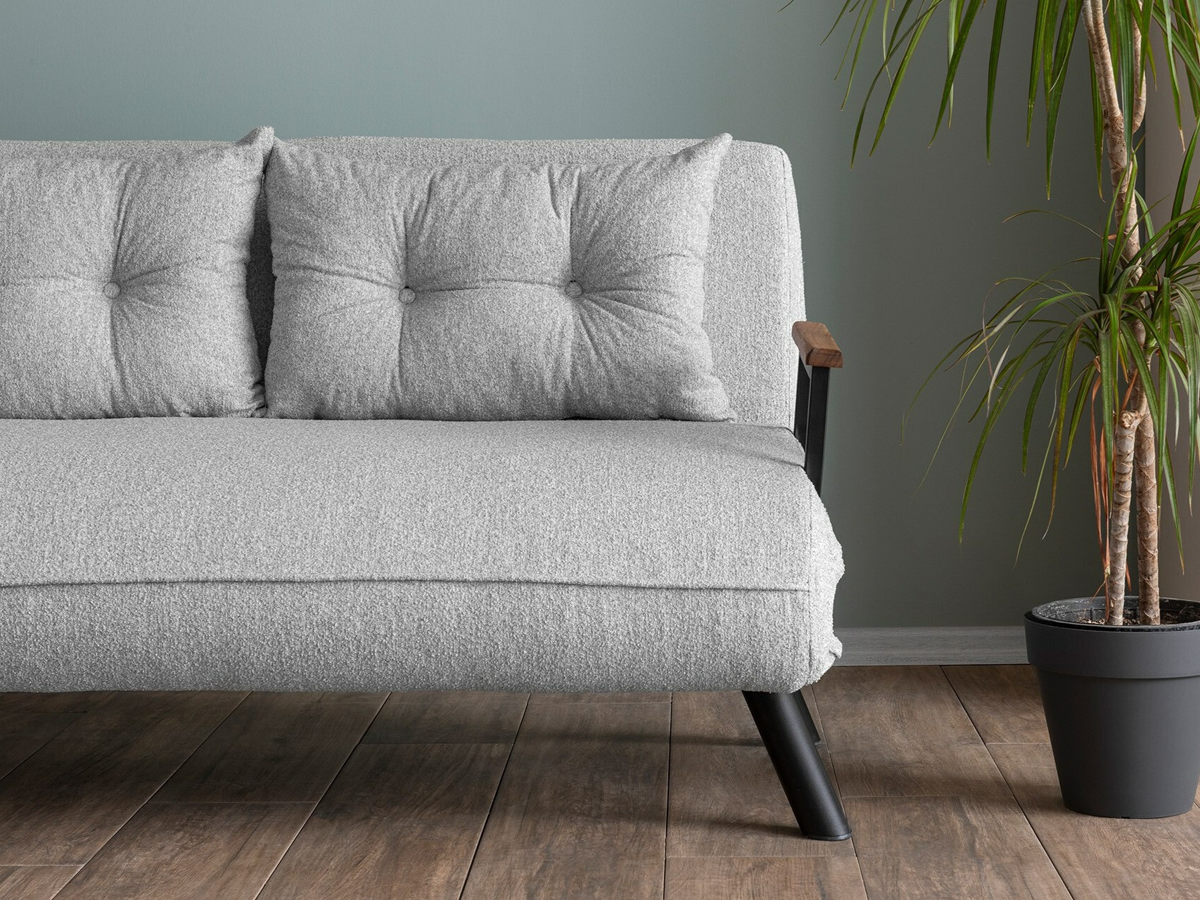 Sofá-cama Altadena 108 (Gris claro)