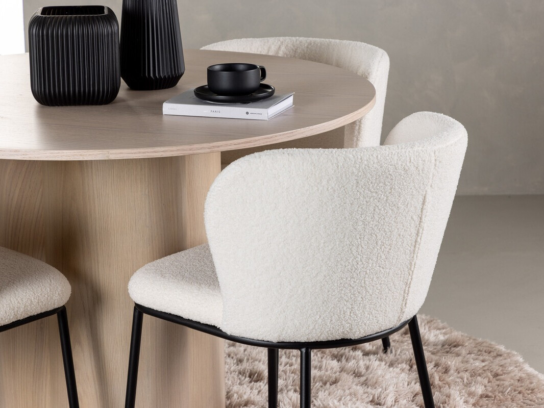 Conjunto de comedor Dallas 4356 (Luminoso madera)