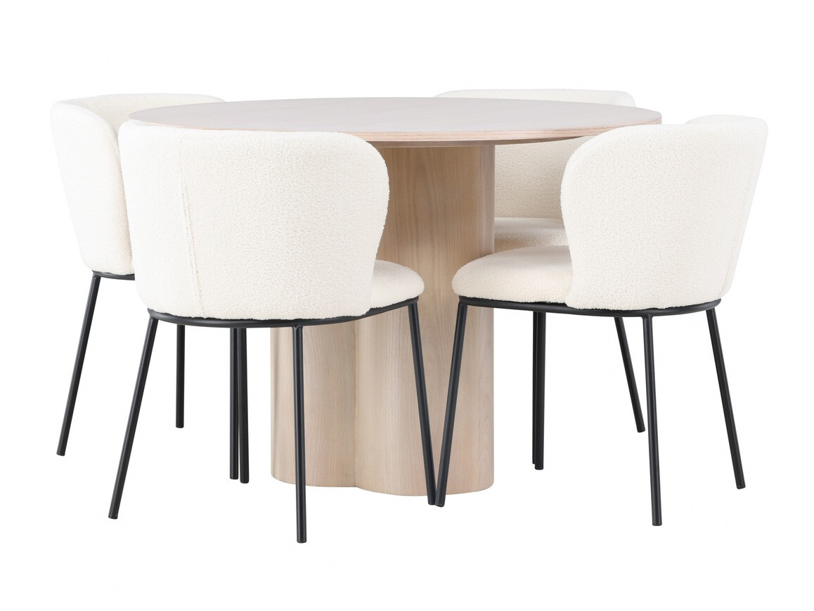 Conjunto de comedor Dallas 4356 (Luminoso madera)