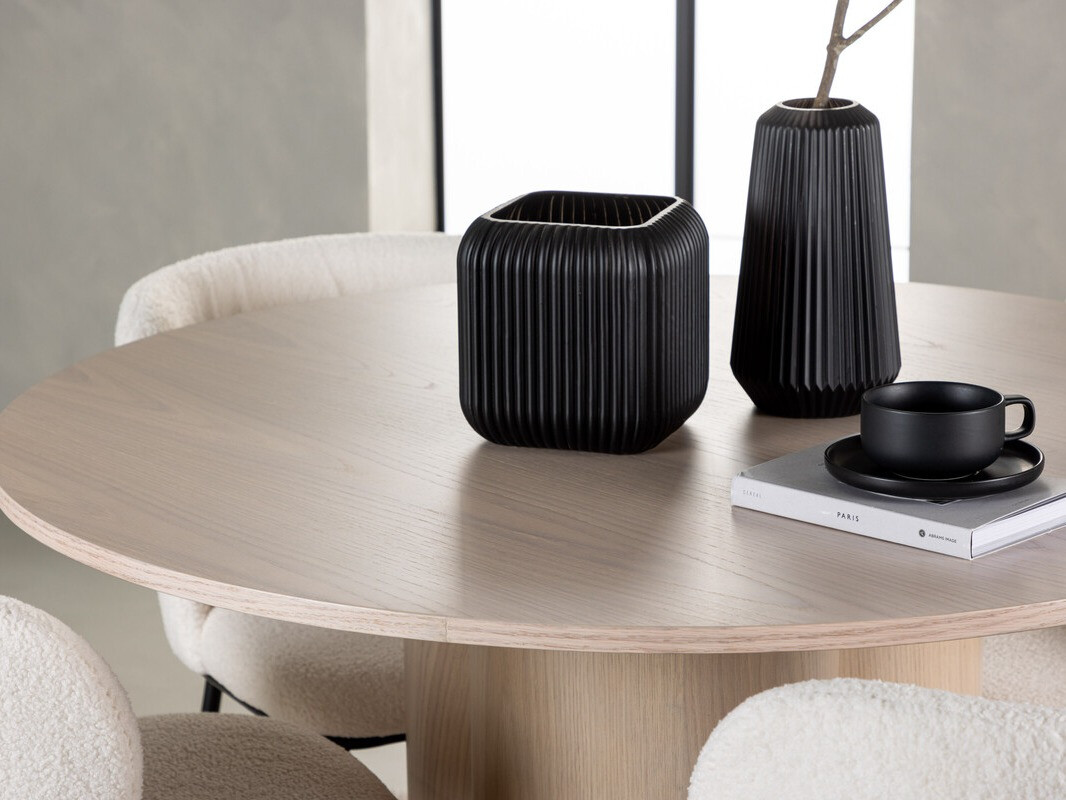 Conjunto de mesas y sillas para comedor Dallas 4356 (Luminoso madera)