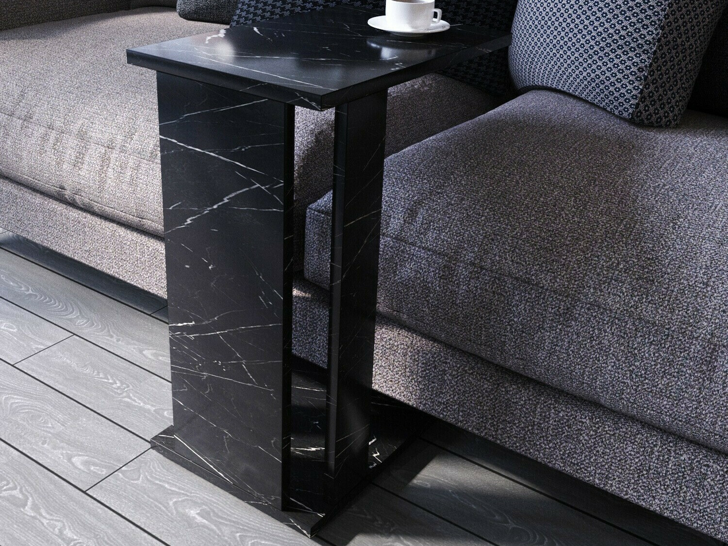 Mesa auxiliar Kailua 1356 (Mármol negro)