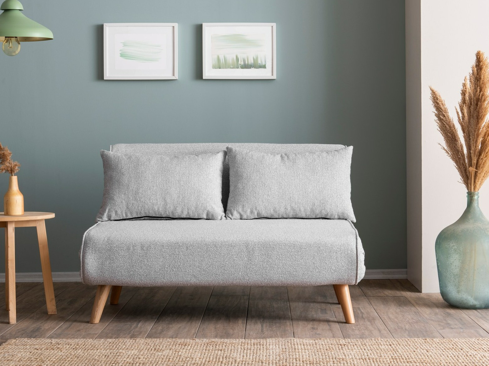 Sofá cama Altadena 556 (Gris claro)