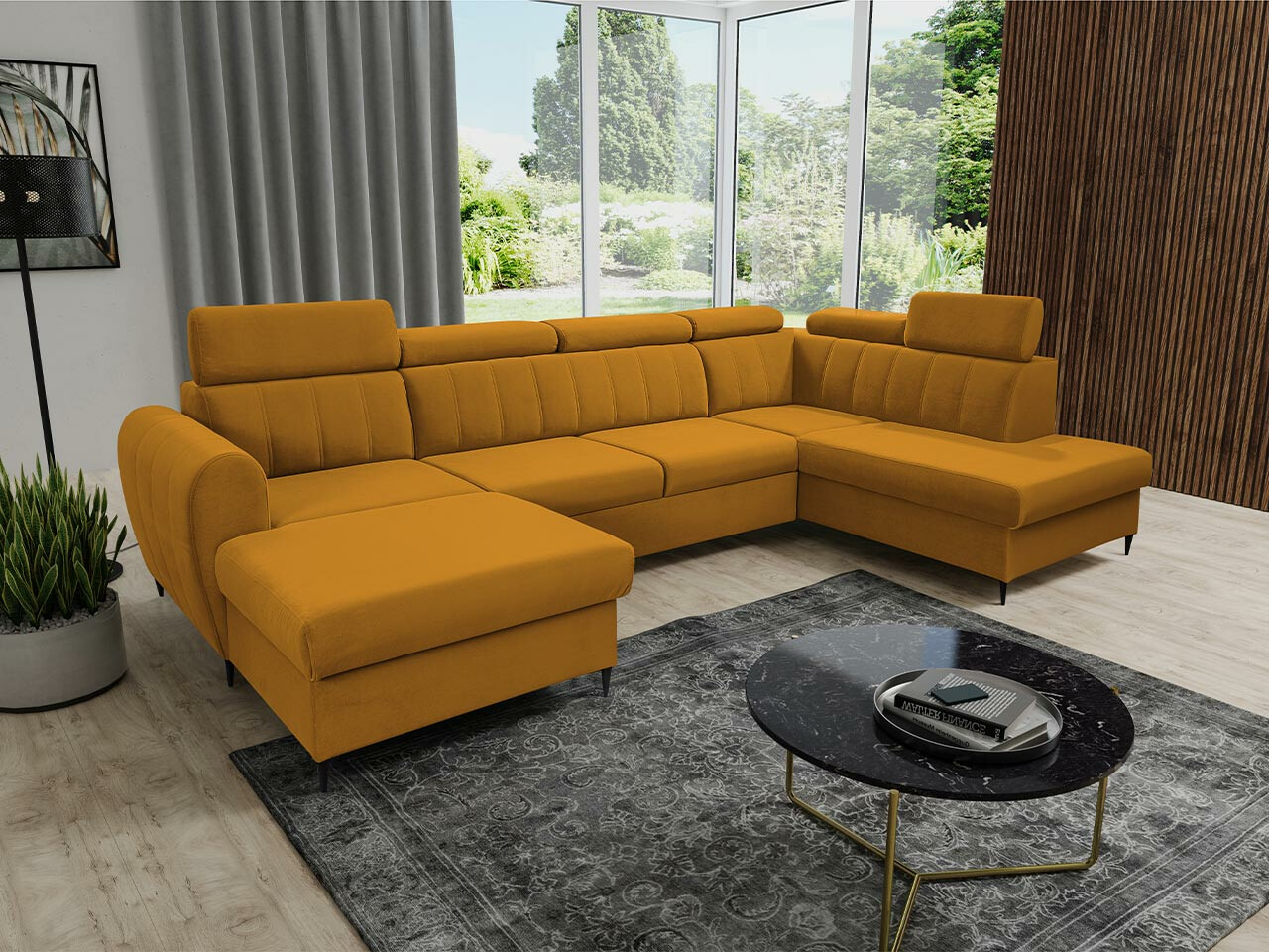 Sofá rinconero Temple 128 (Kronos 01)