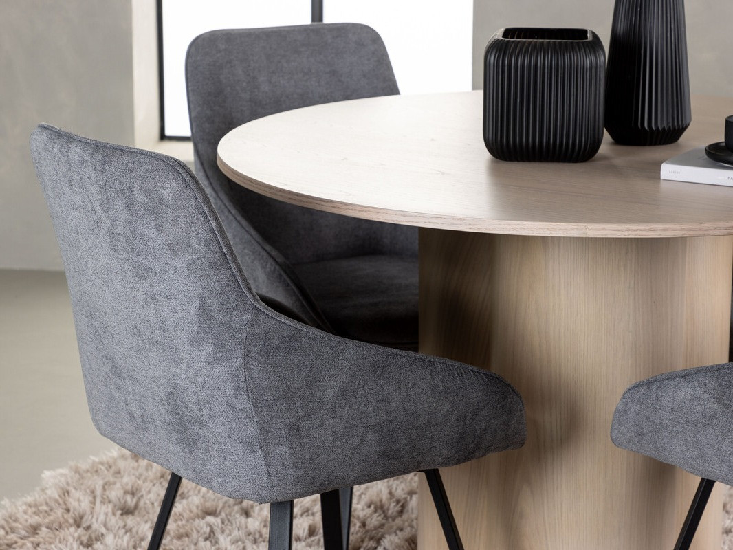 Conjunto de mesas y sillas para comedor Dallas 4357