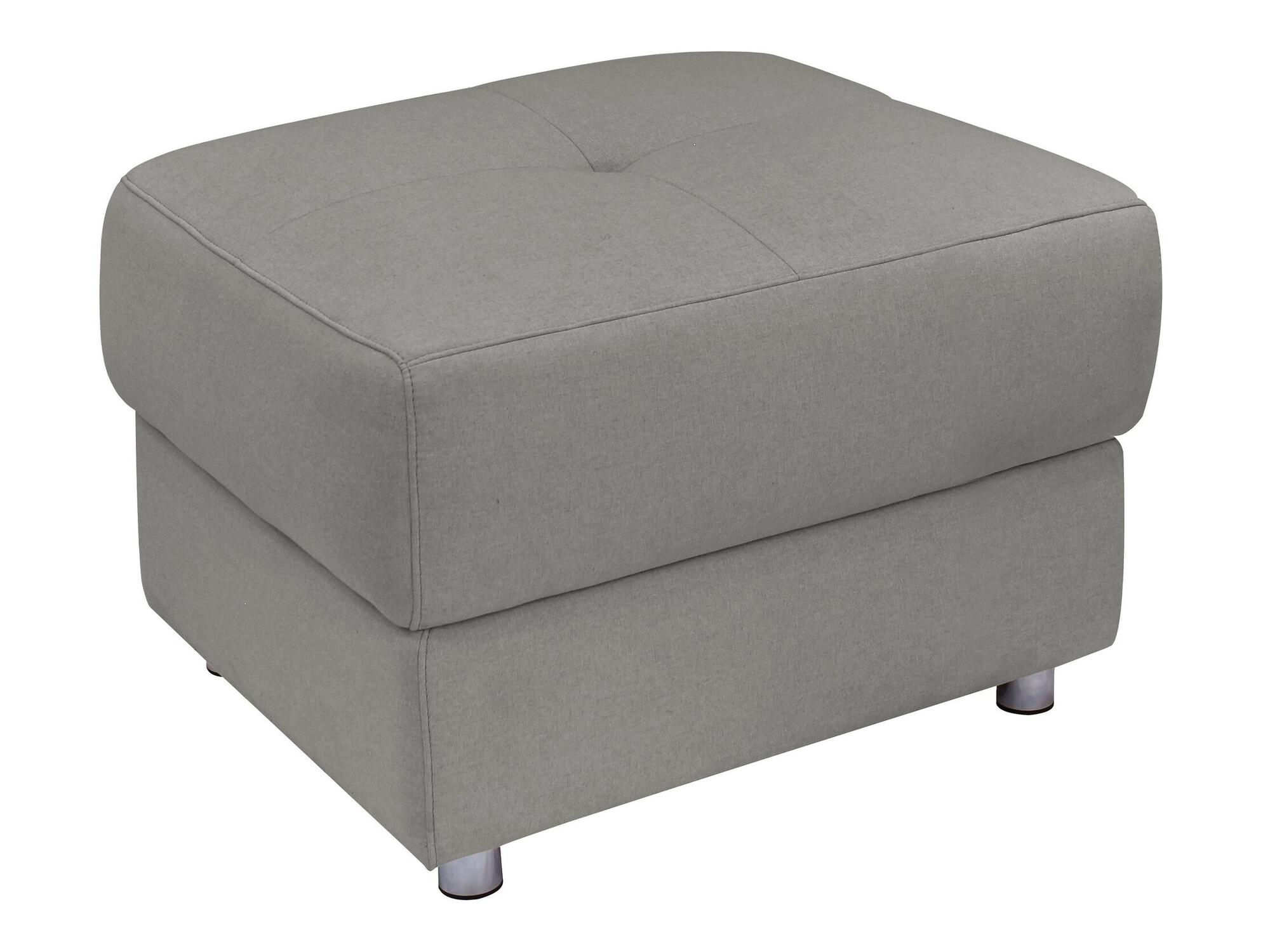 Banco acolchado Denton 1312 (Gris claro)