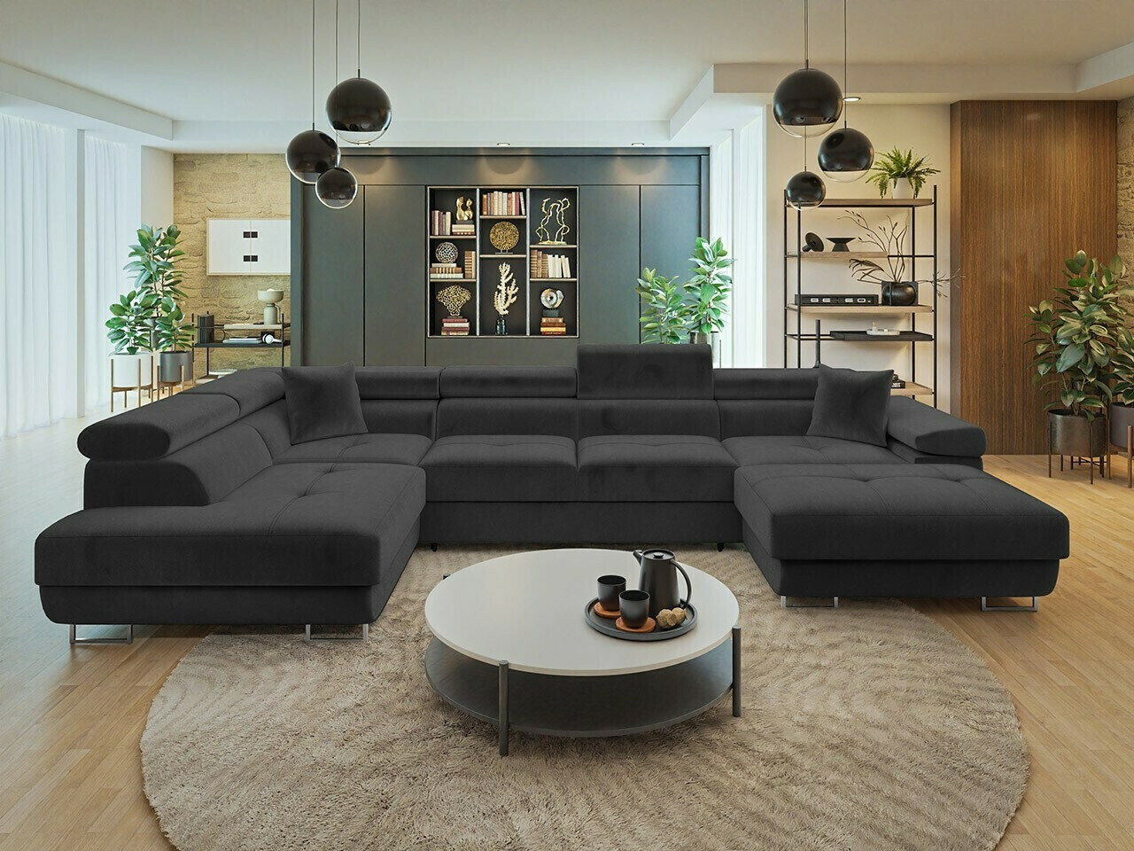 Sofá rinconero Comfivo Eliferu 103 (Manila 18)