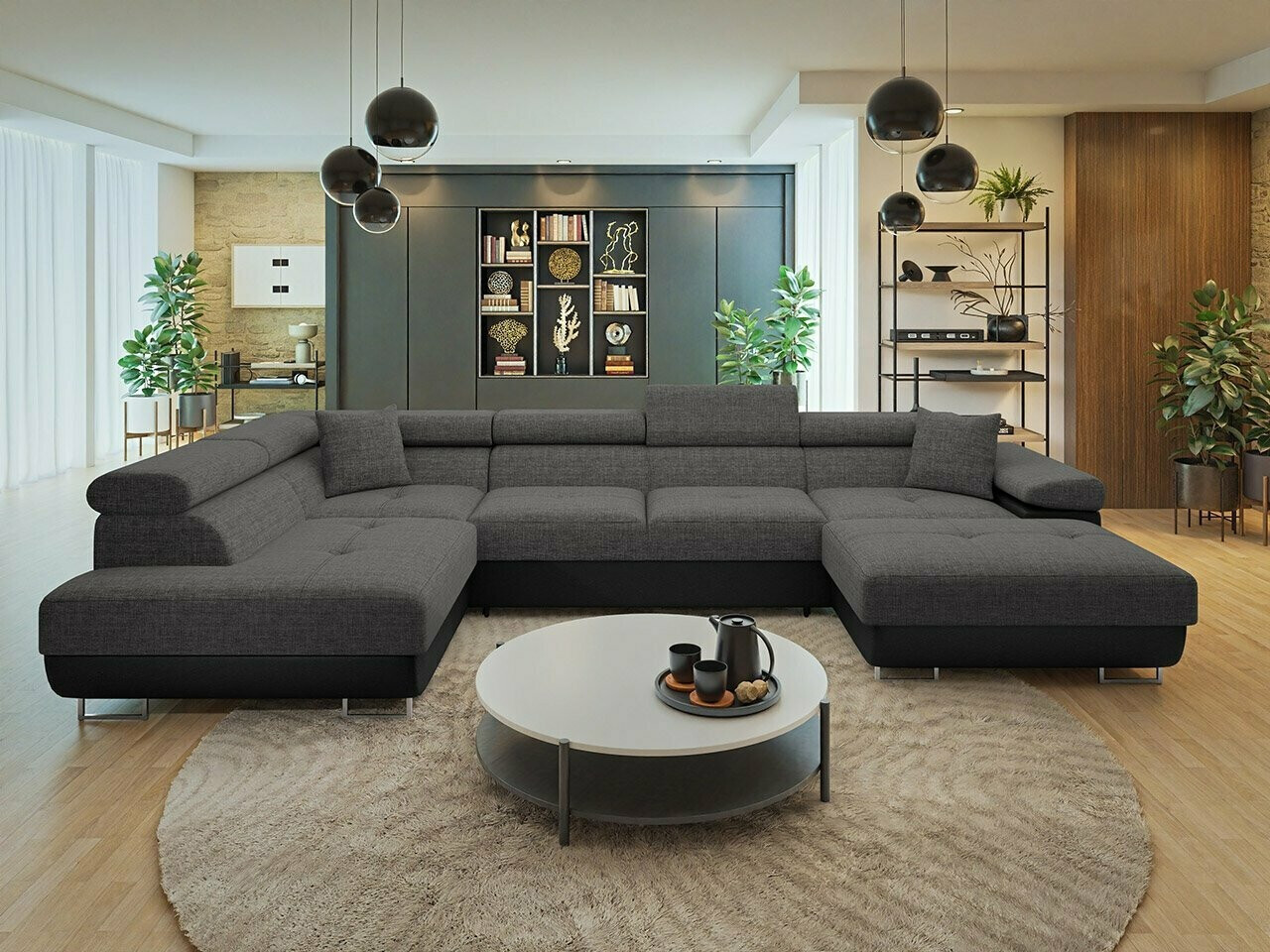 Sofá rinconero Comfivo Eliferu 103 (Soft 011 + Lux 06)