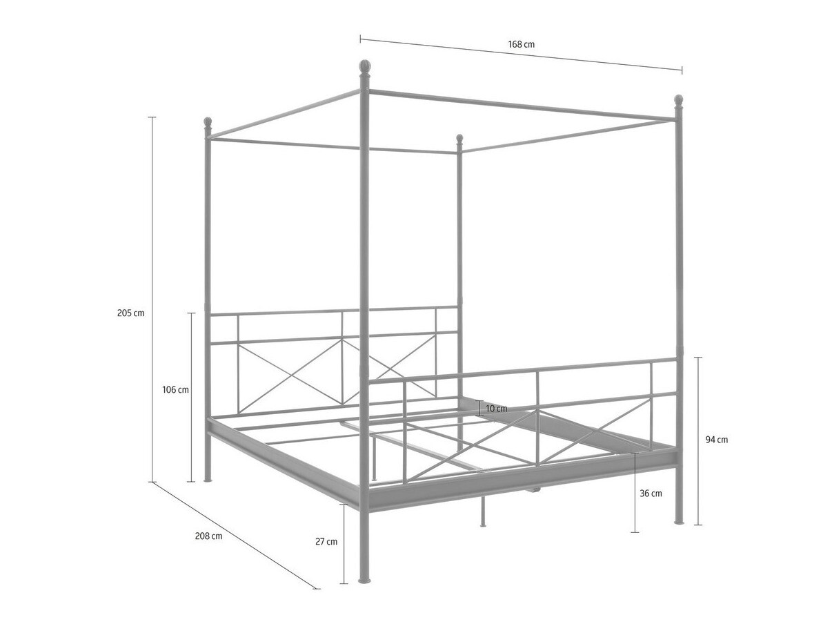 Cama Denton 1315 (Blanco)