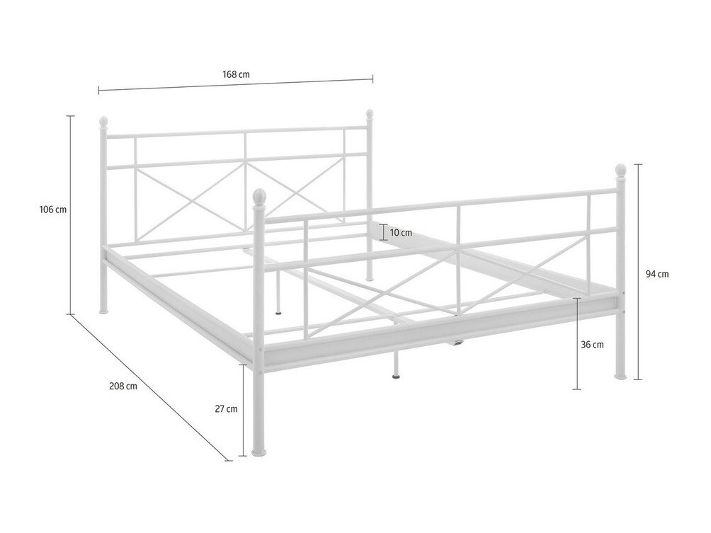 Cama Denton 153 (Blanco)