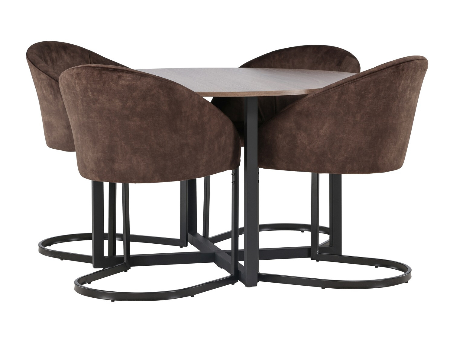 Conjunto de mesas y sillas para comedor Dallas 4360