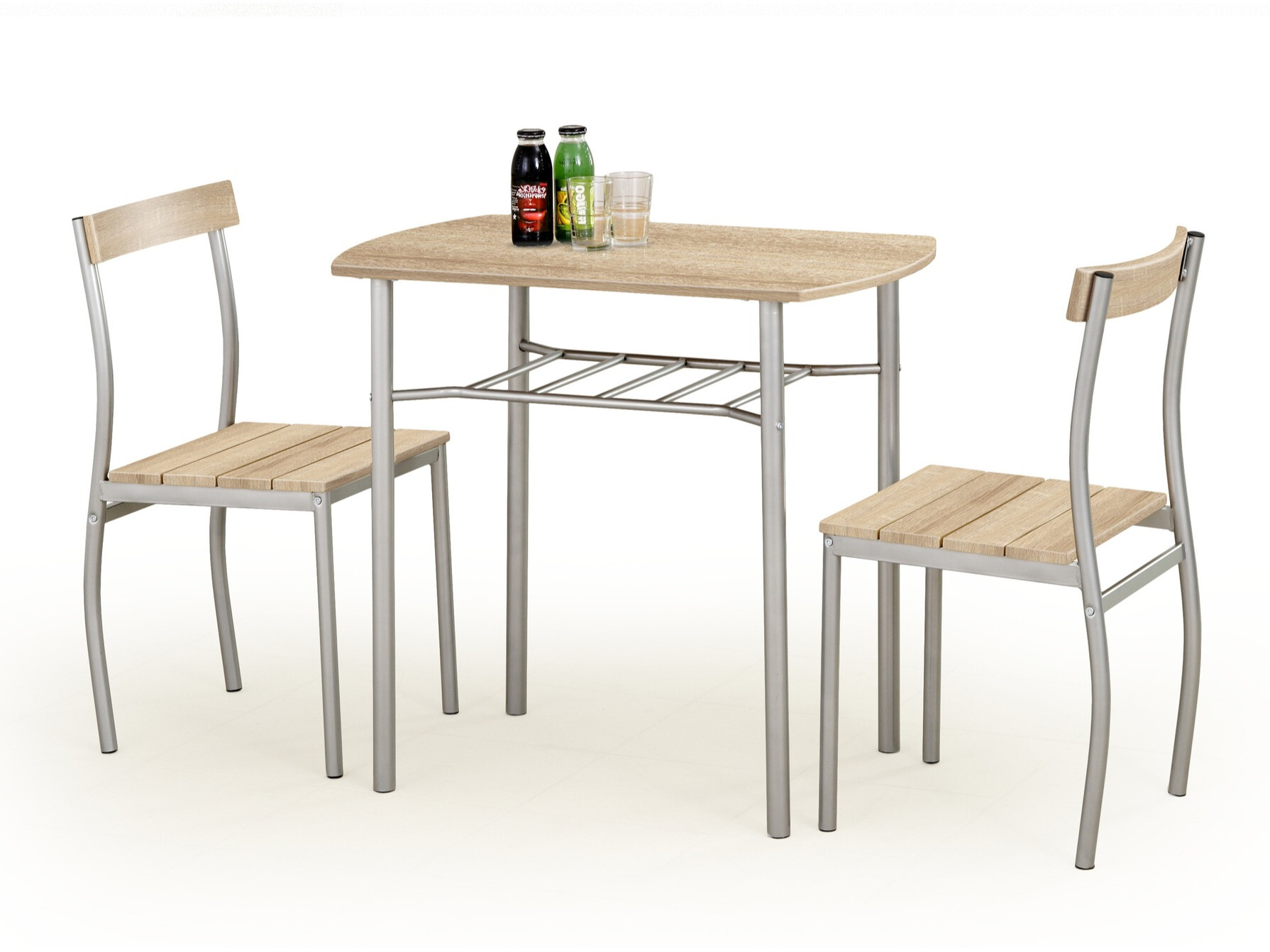 Conjunto de mesas y sillas para comedor Houston 127 (Roble Sonoma)