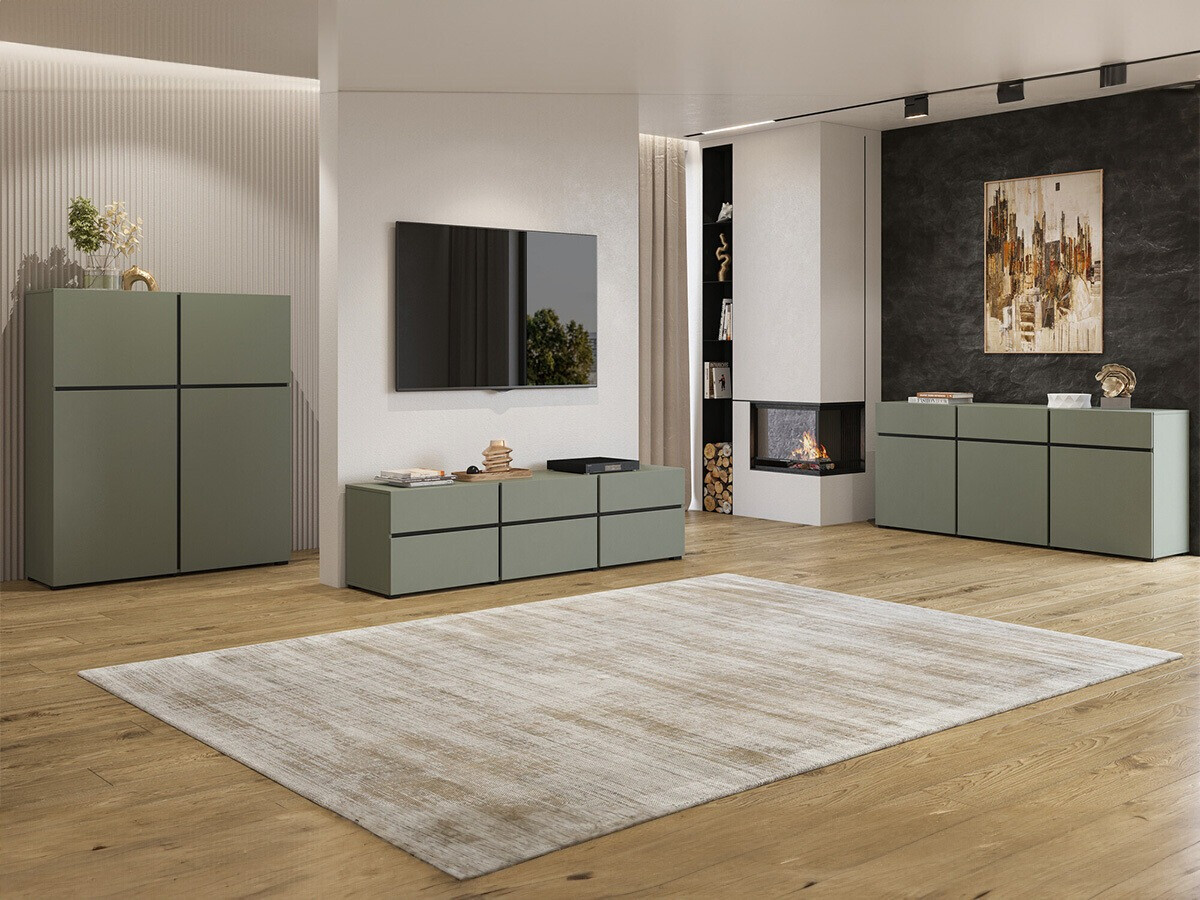 Conjunto de salón Alfere 106 (Verde)