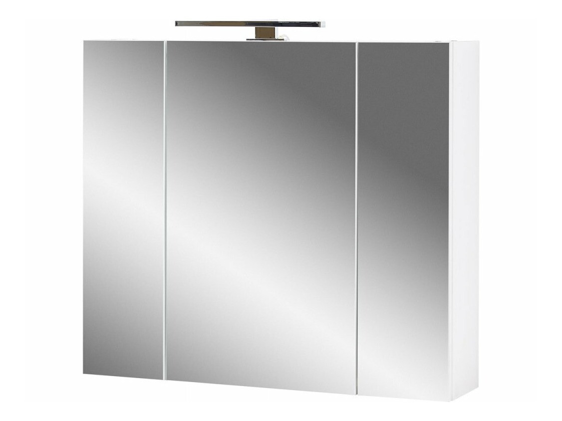 Mueble para baño con espejo Temeli 101 (Blanco)