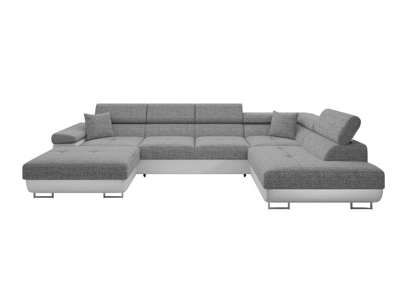 Sofá rinconero Comfivo Vinetum III (Soft 017 + Lux 05)