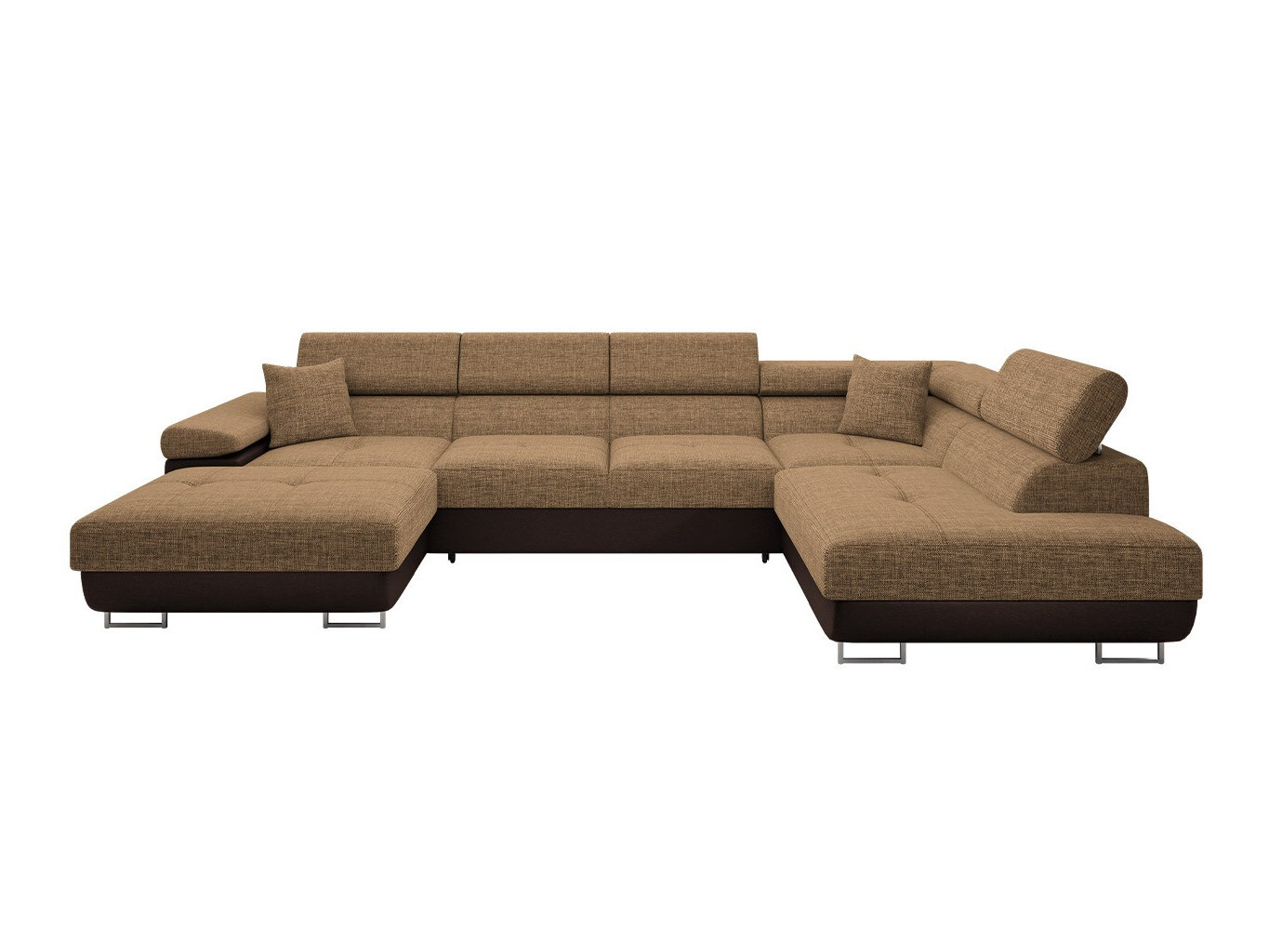 Sofá rinconero Comfivo Vinetum III (Soft 066 + Lux 03)