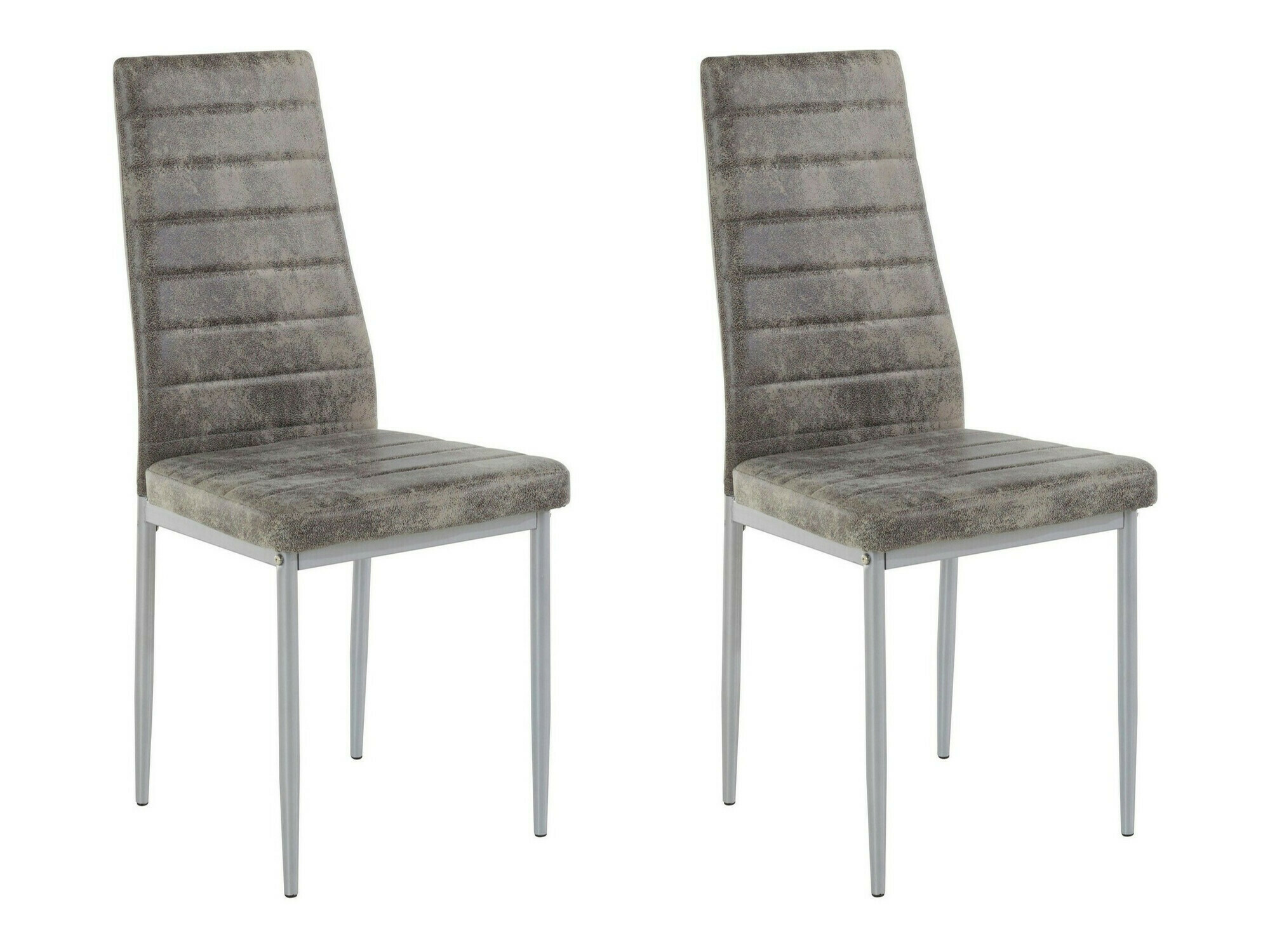 Conjunto de mesas y sillas para comedor Denton 1125 (Gris + Roble)