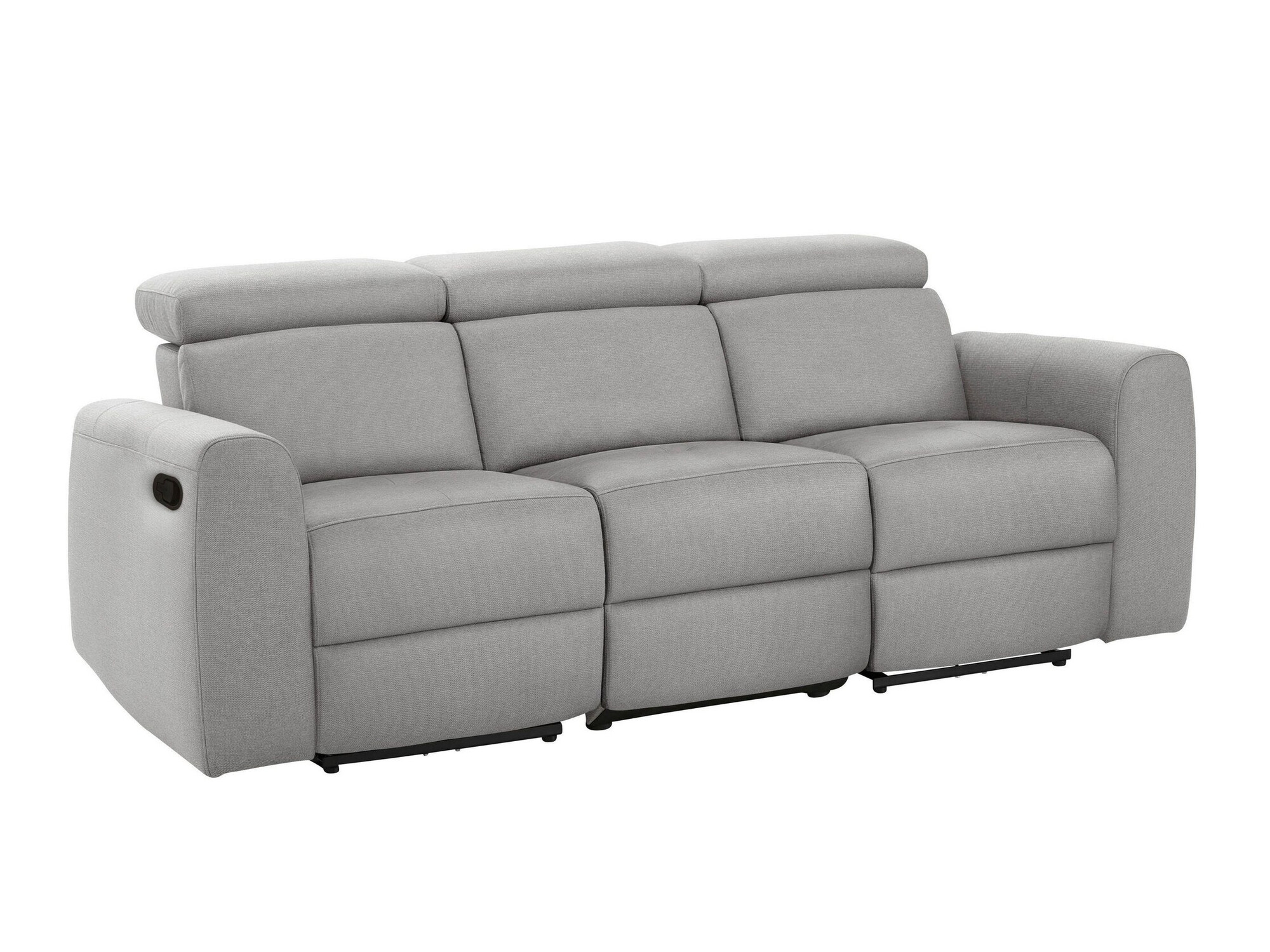 Sofá reclinable Denton 1314 (Gris claro)