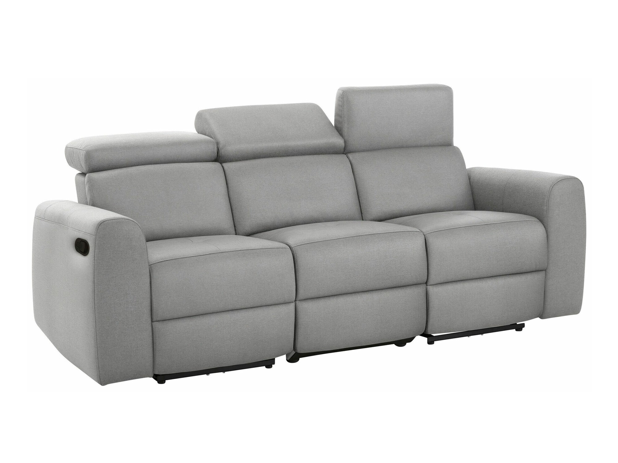 Sofá reclinable Denton 1314 (Gris claro)