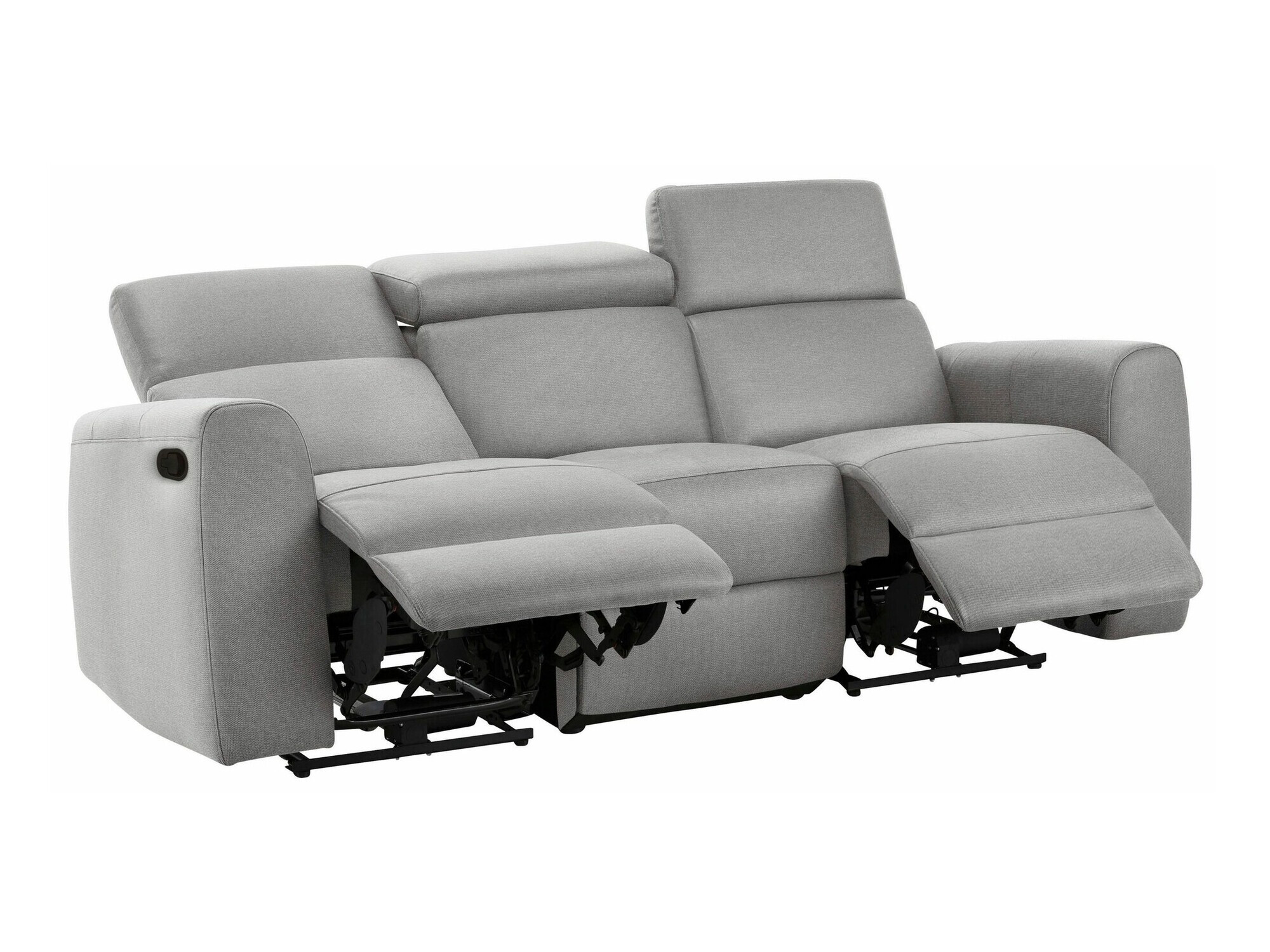 Sofá reclinable Denton 1314 (Gris claro)