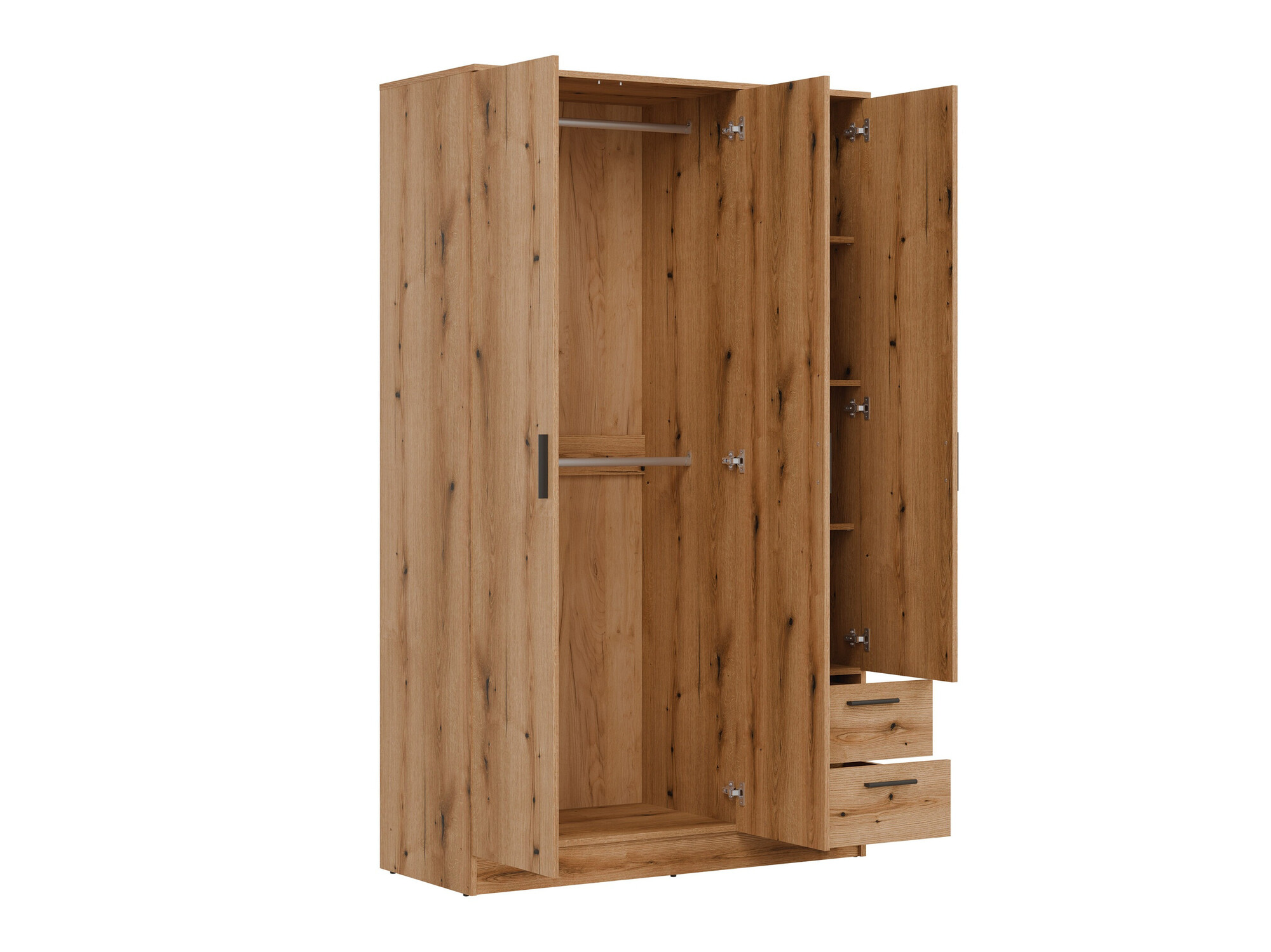 Armario Orlando 222 (Roble claro)