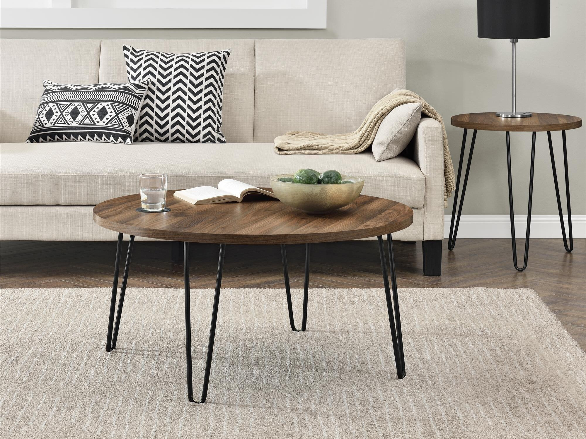 Mesa de centro Nutive 104 (Nuez)