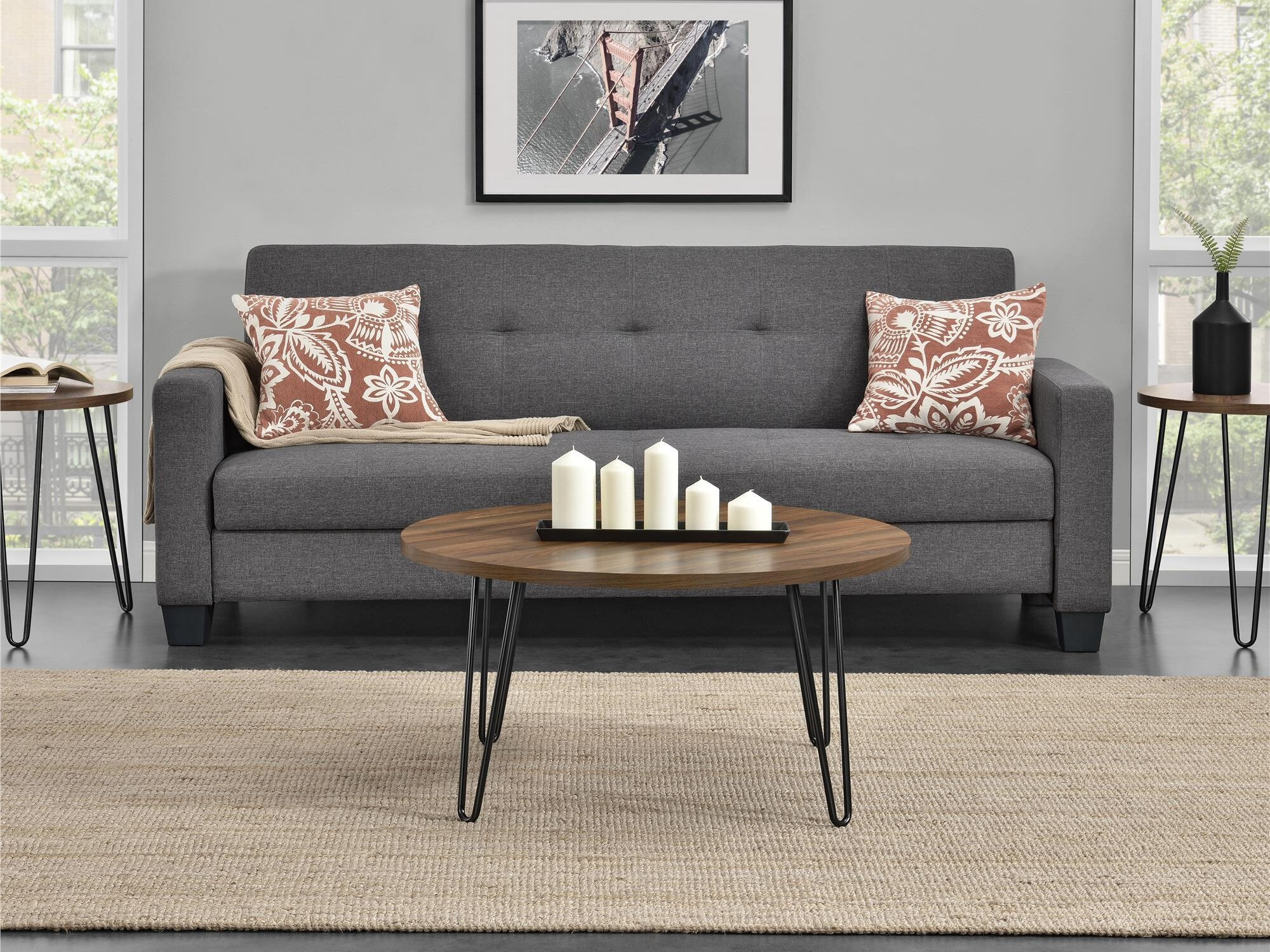 Mesa de centro Nutive 104 (Nuez)