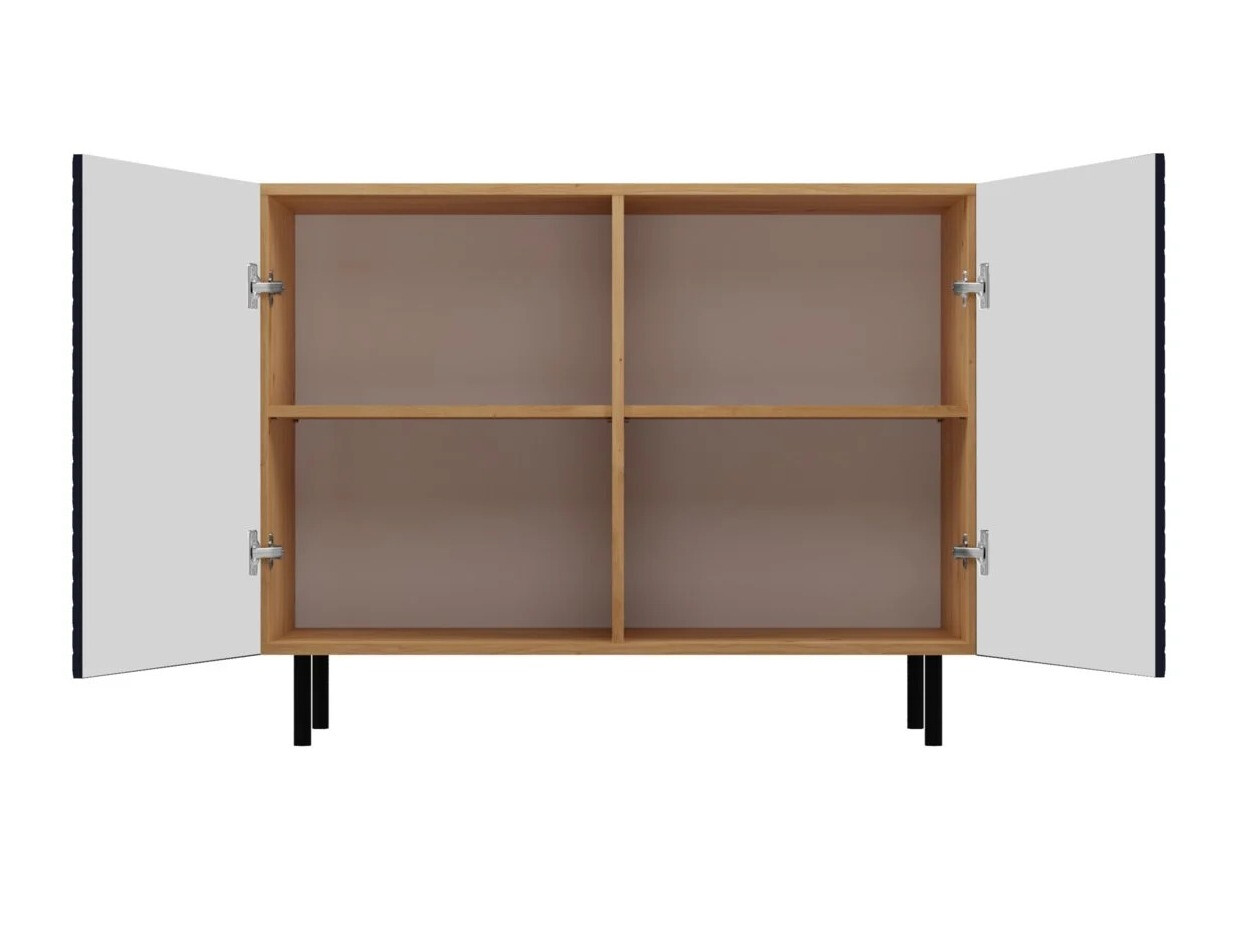 Aparador Romseru 100 (Azul + Roble Artisan)