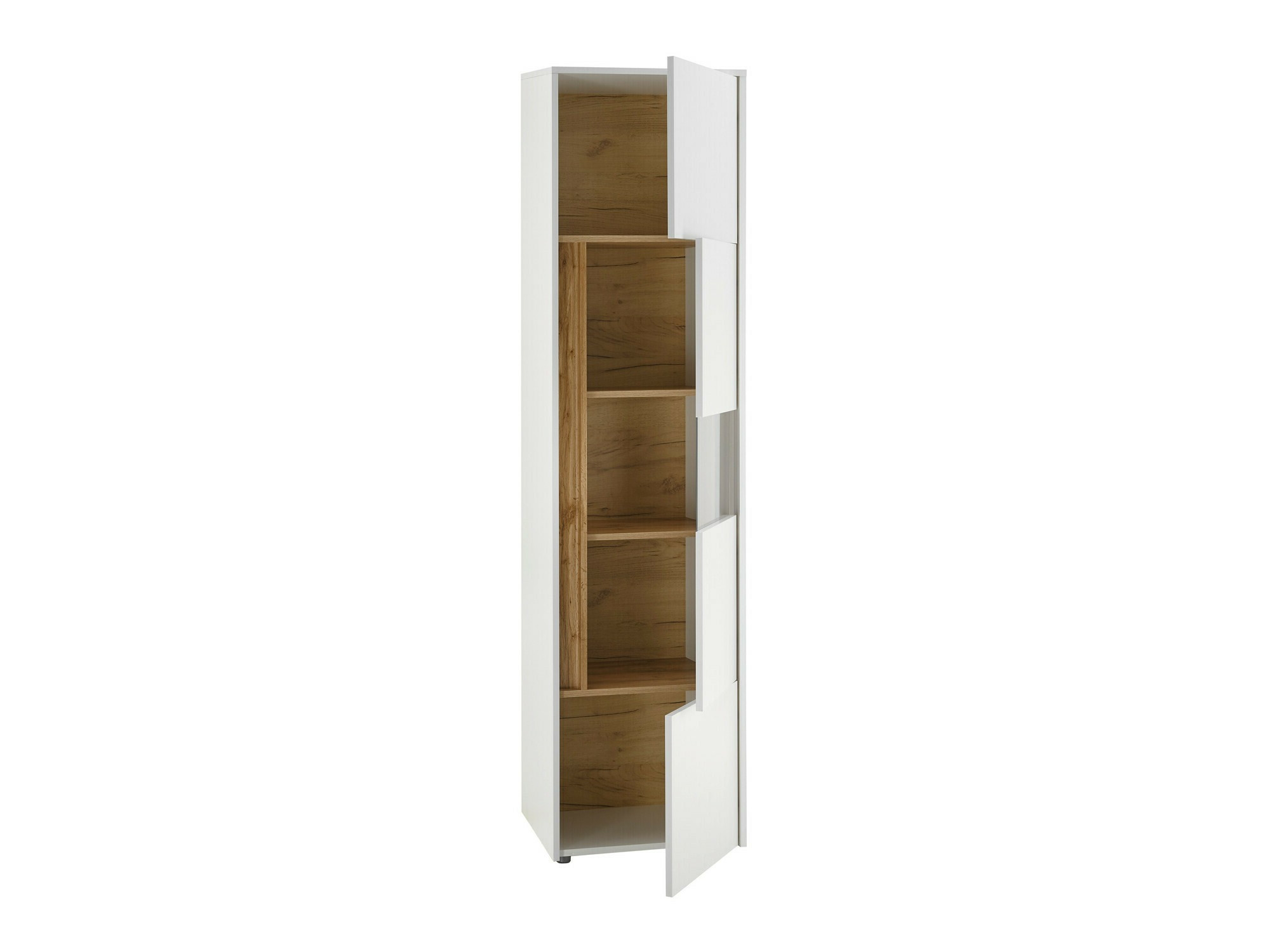 Estantería Elbsori 100 (Blanco + Roble wotan)