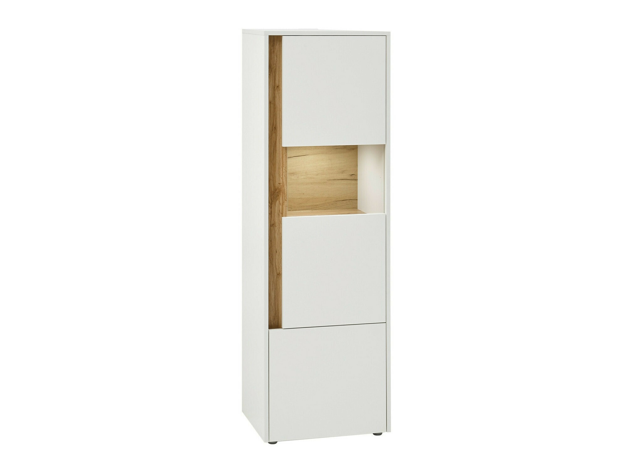 Estantería Elbsori 102 (Blanco + Roble wotan)