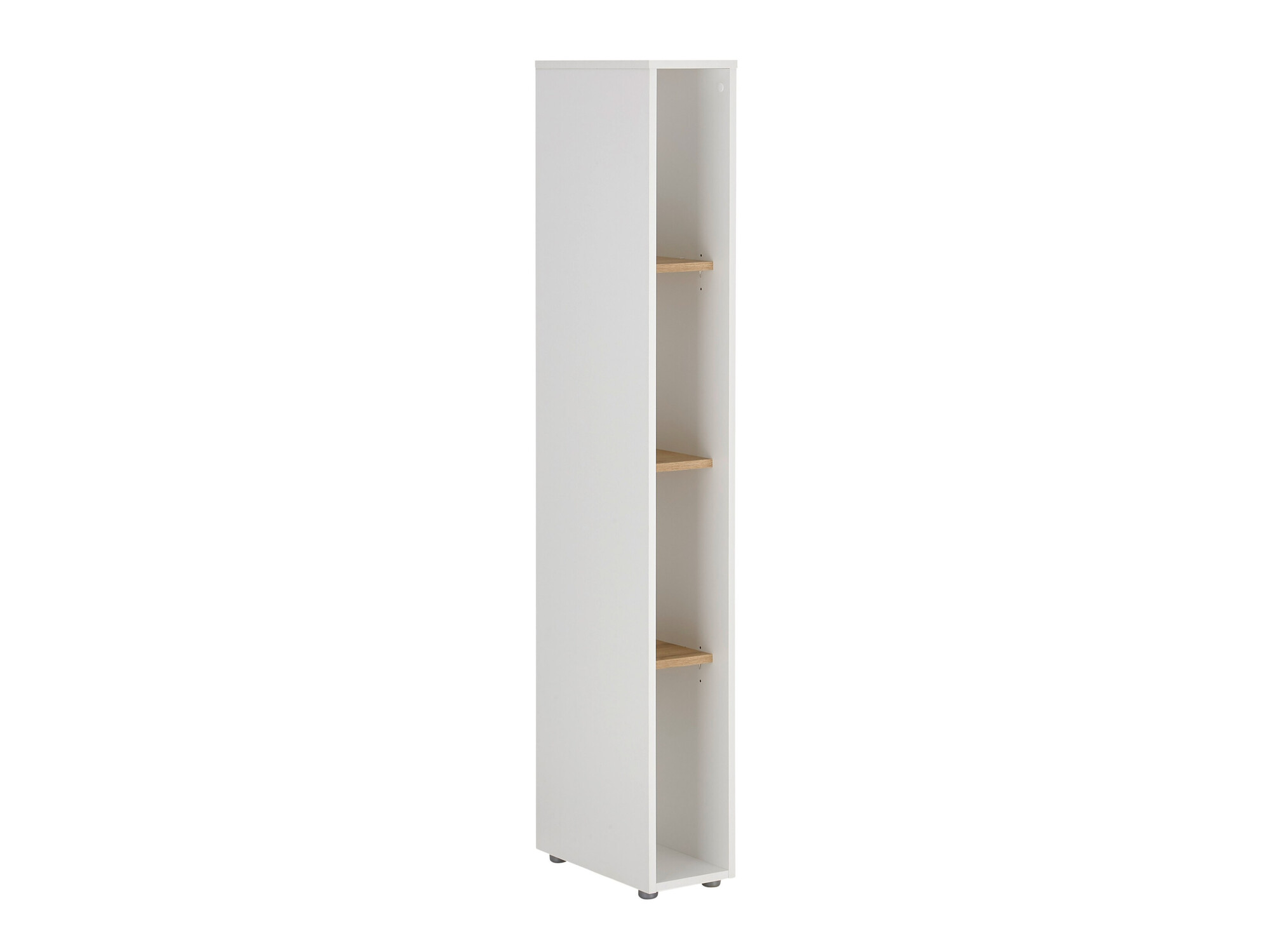 Estantería Elbsori 106 (Blanco + Roble wotan)