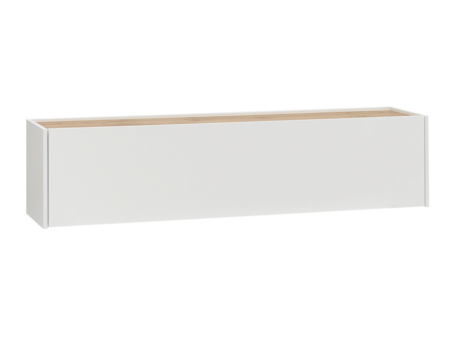 Mueble TV Elbsori 108 (Blanco + Roble wotan)