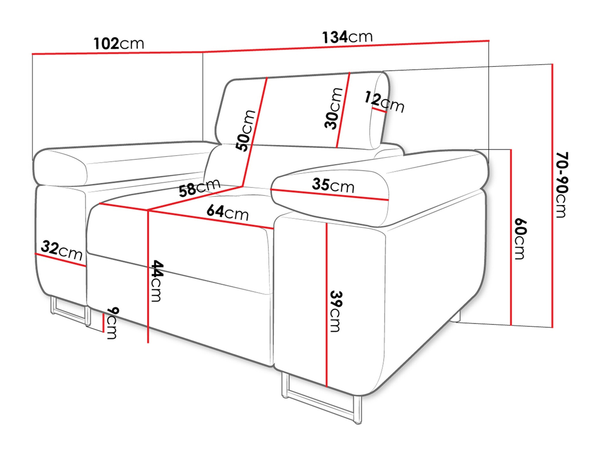 Sillón Comfivo Eliferu 106 (Poso 05)