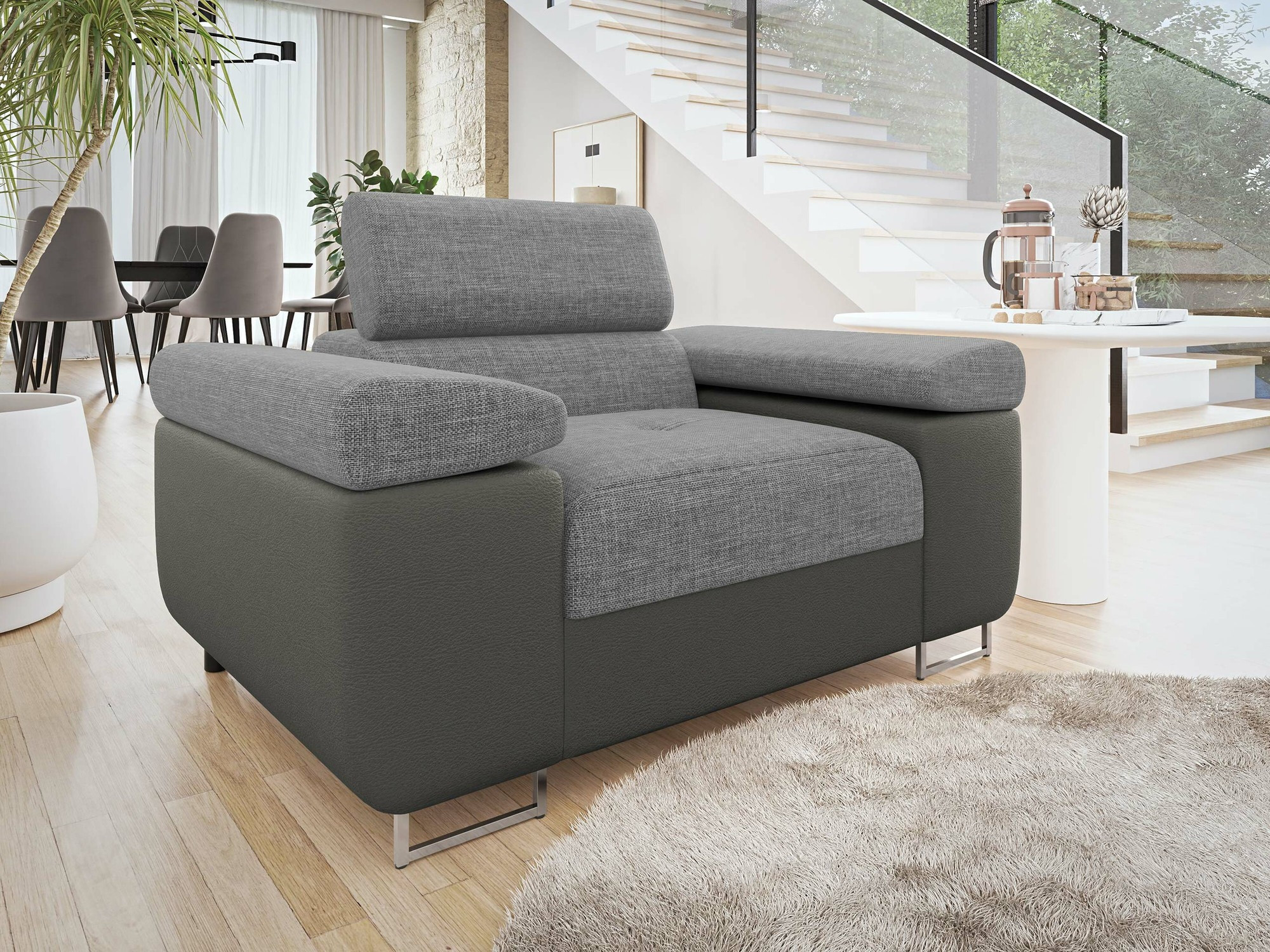 Sillón Comfivo Eliferu 106 (Soft 029 + Lux 05)