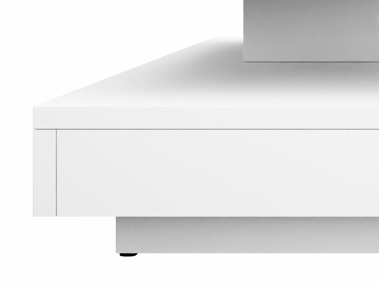 Mesa de centro convertible Comfivo Pisces (Blanco)