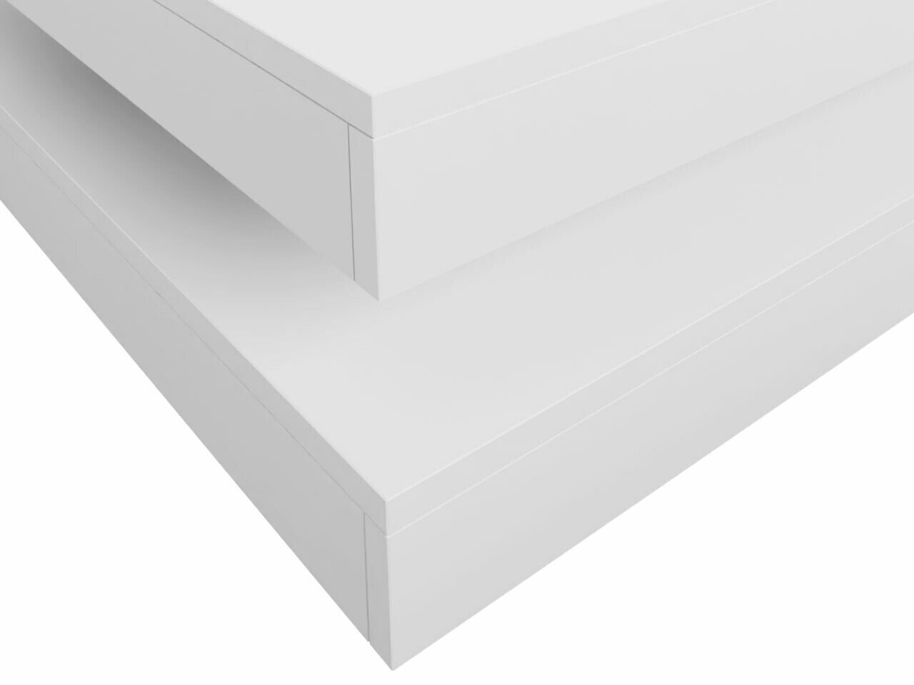 Mesa de centro convertible Comfivo Pisces (Blanco)
