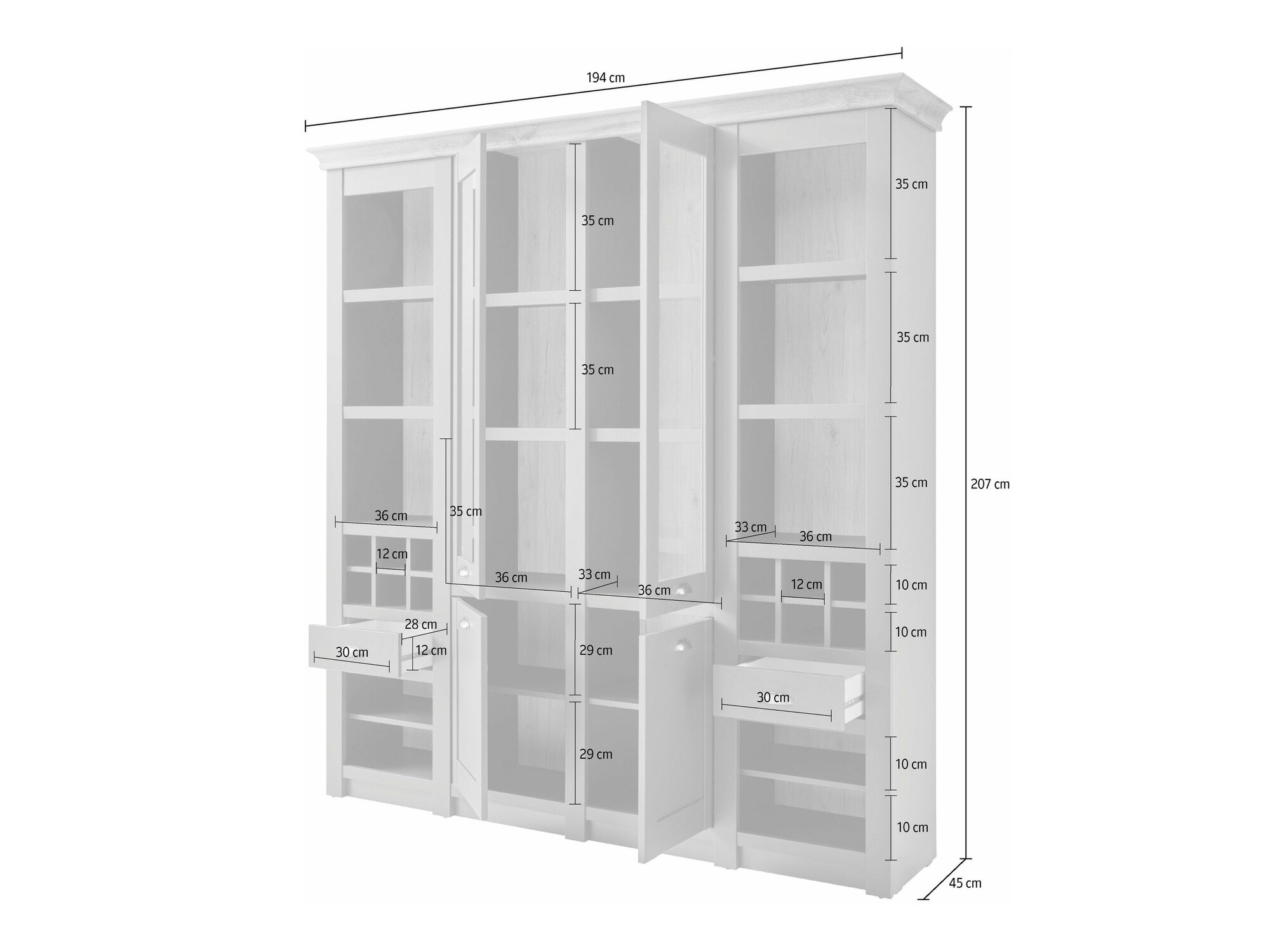 Estantería Lirvela 110