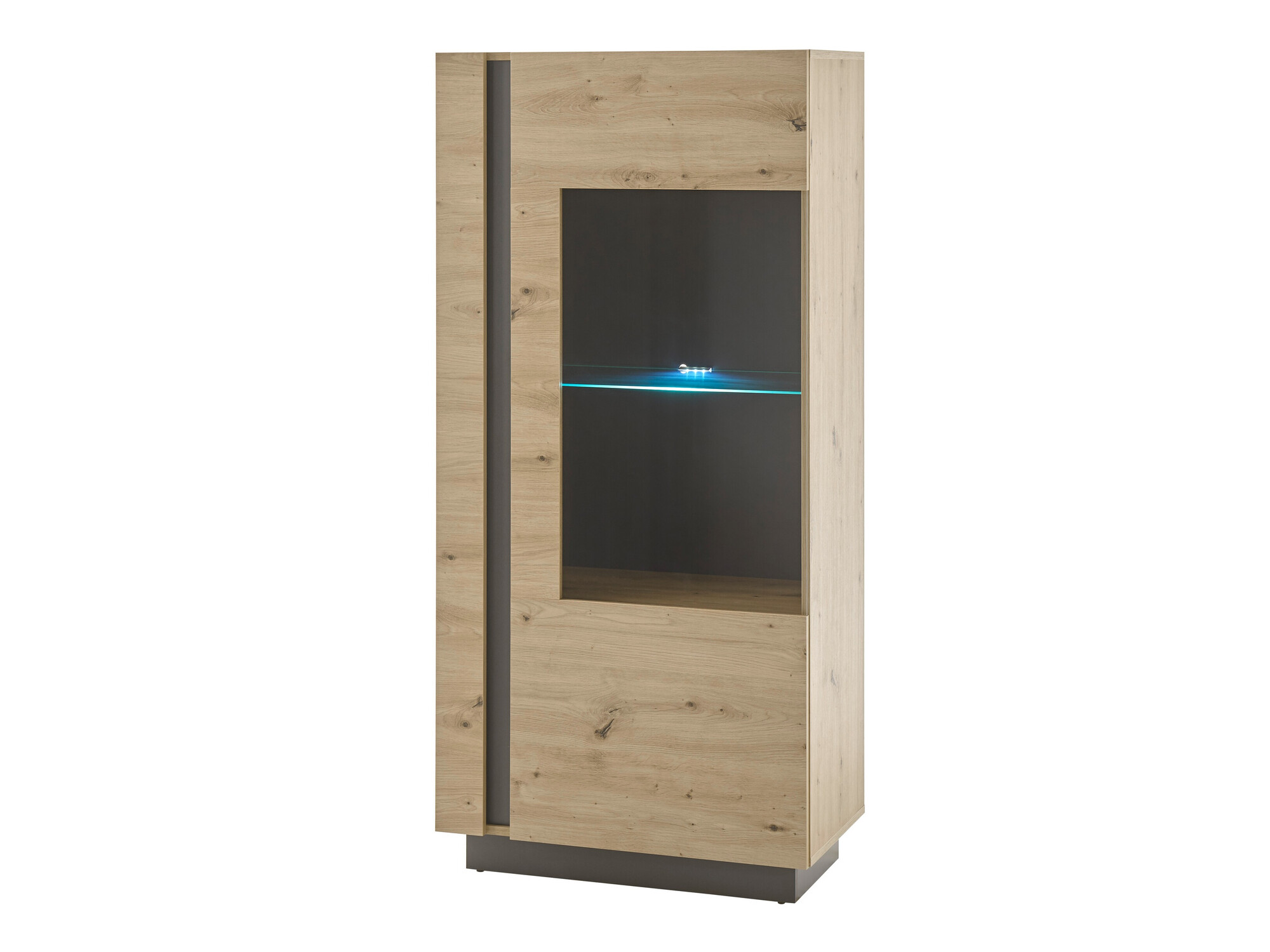 Estantería Veropho 101 (Roble Artisan + Grafito)