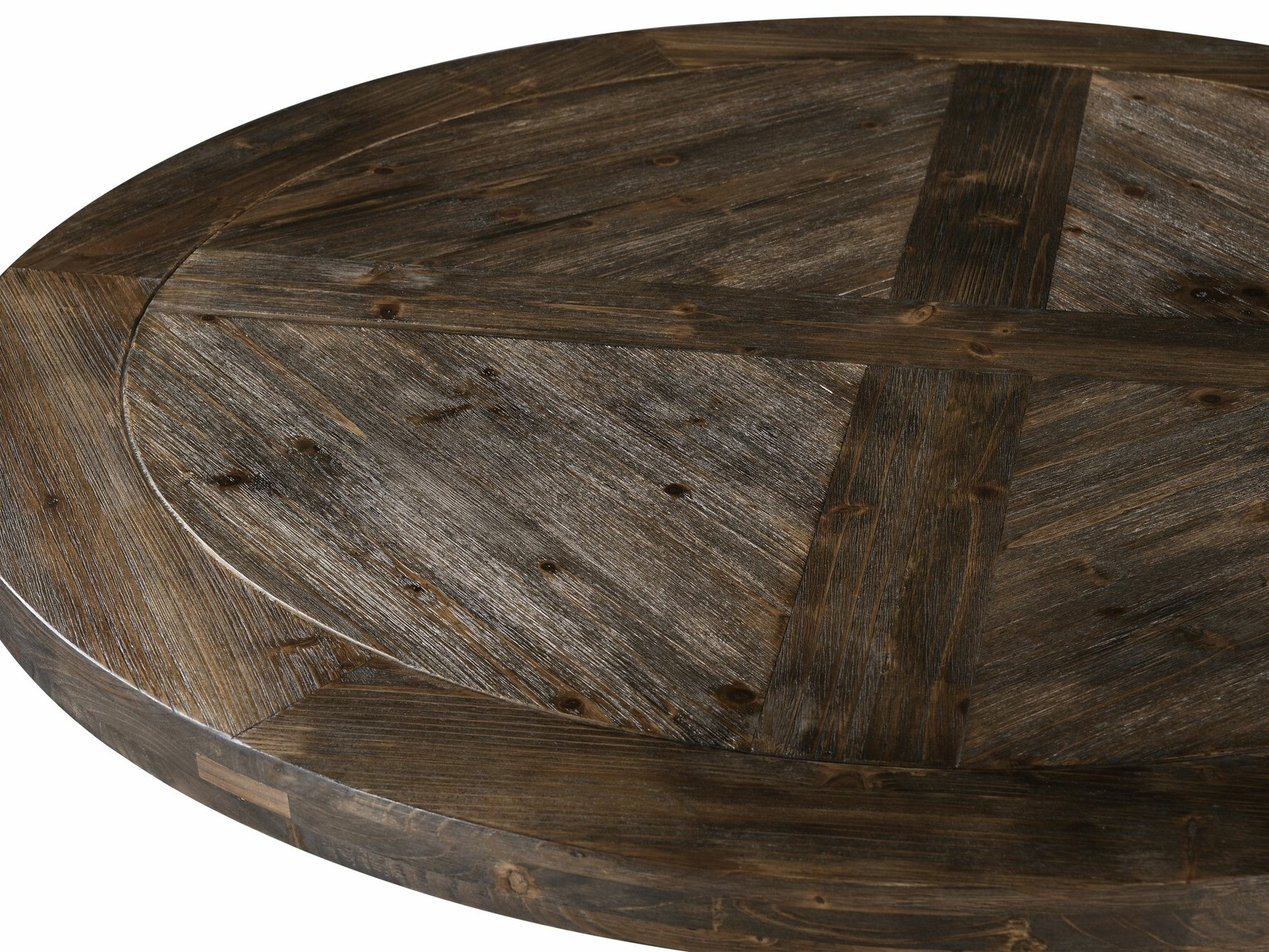 Mesa Riverton 767 (Madera oscura + Blanco)