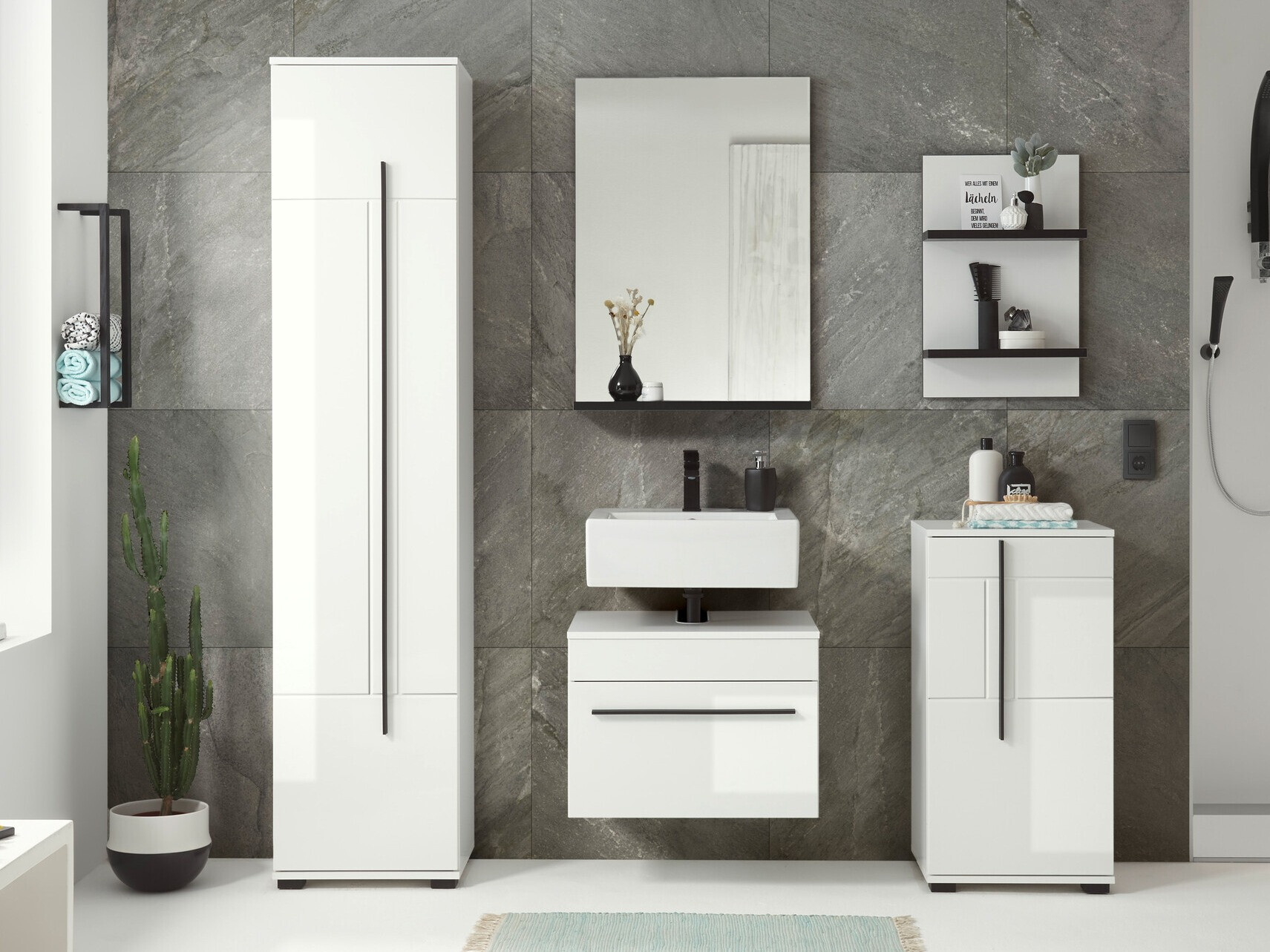 Conjunto de mueble de baño Torbelu 113