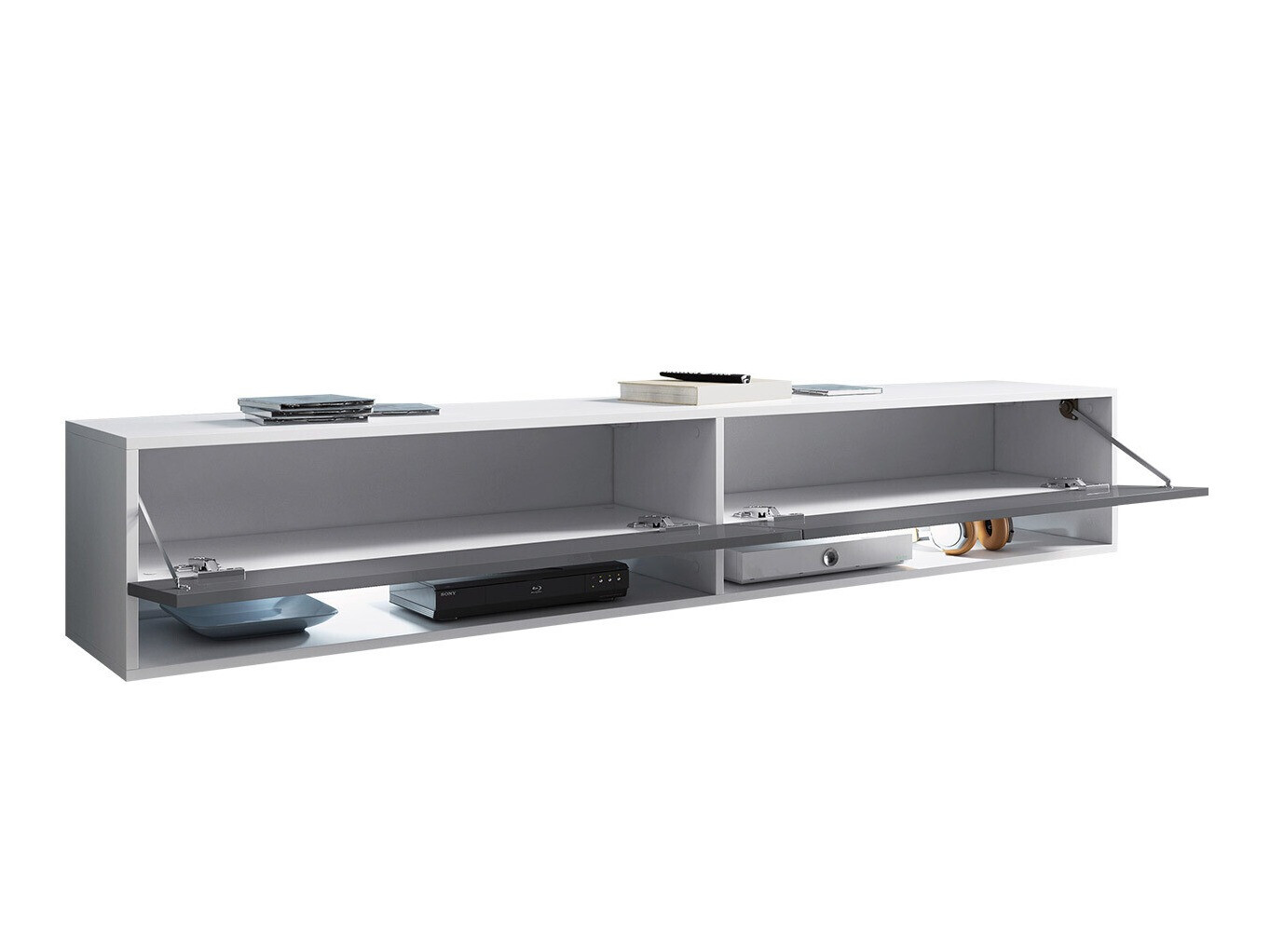 Mueble TV Sarasota 119 (Negro + Grafito)