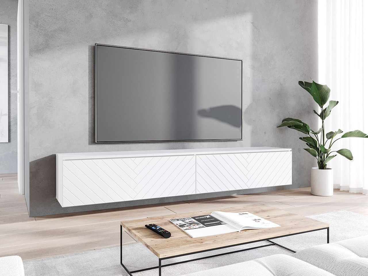 Mueble TV Sarasota 166 (Blanco)