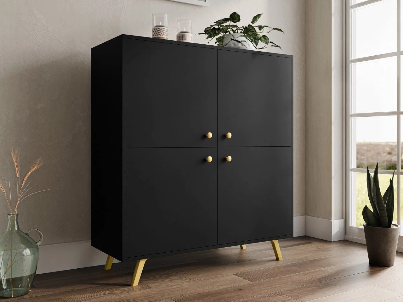 Aparador Monfera 103 (Negro)