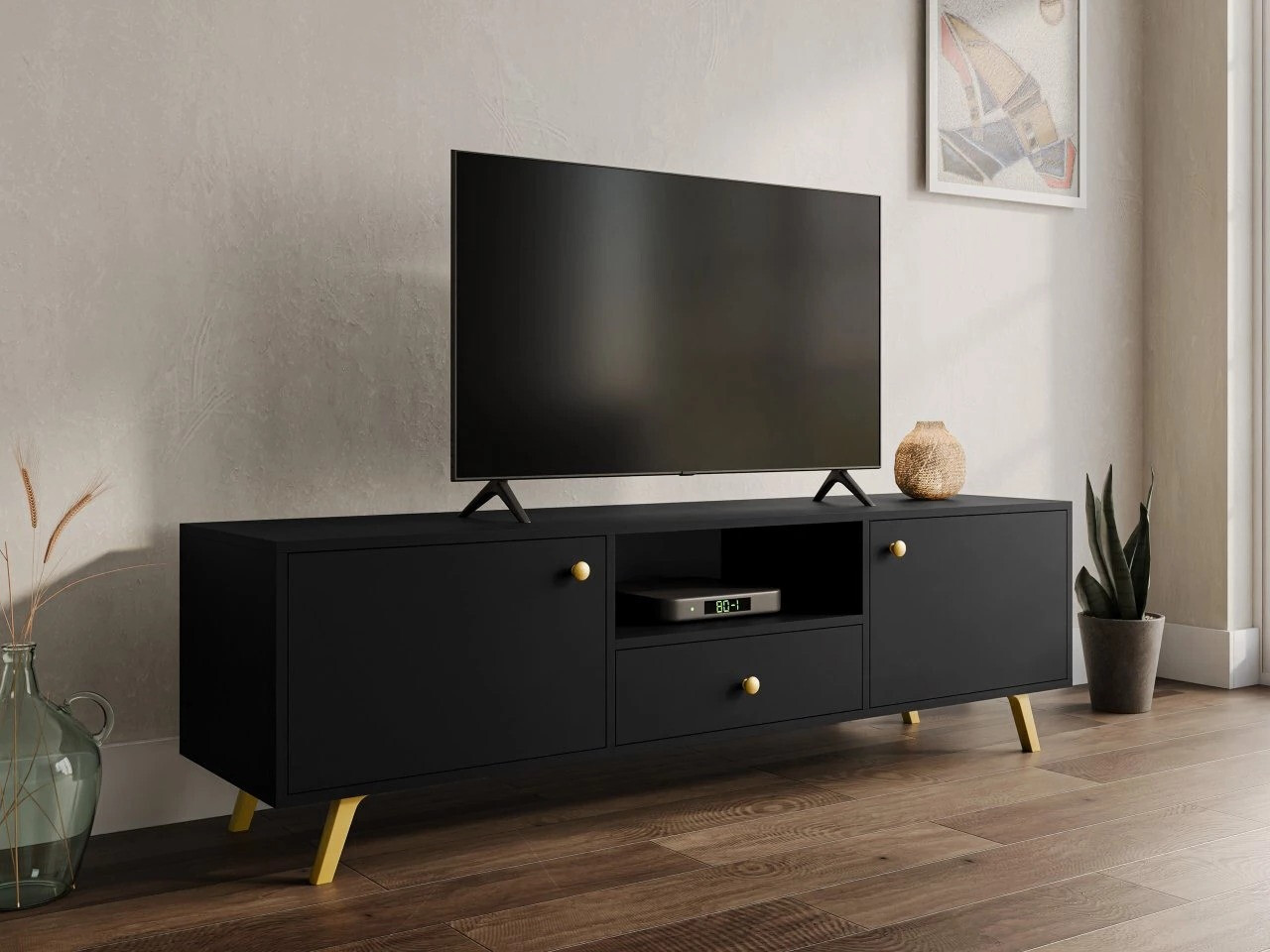 Mueble TV Monfera 104 (Negro)