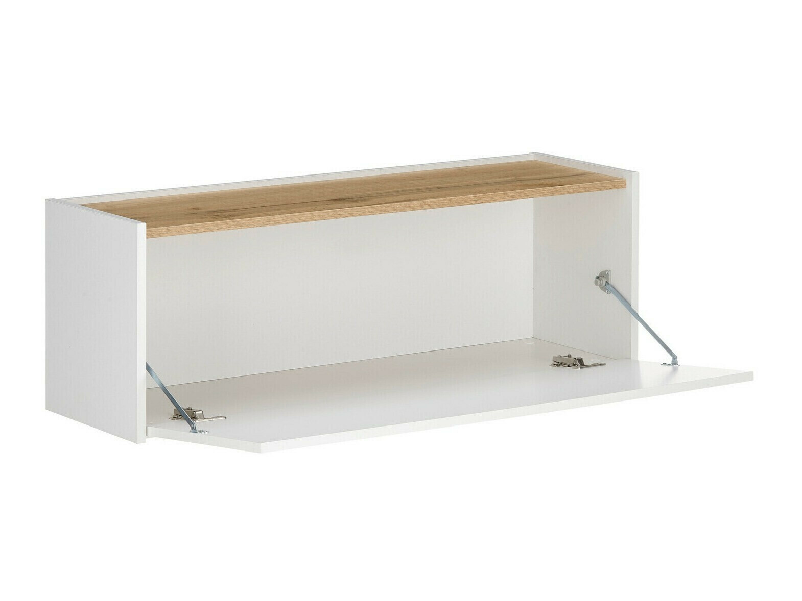 Conjunto de salón Elbsori 147 (Blanco + Roble wotan)