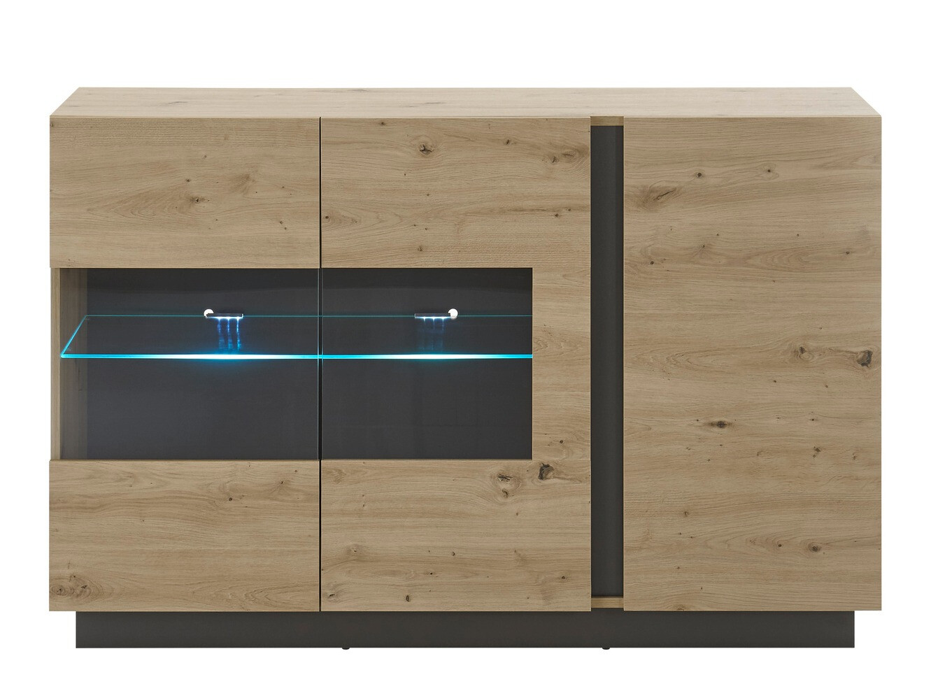 Aparador Veropho 104 (Roble Artisan + Grafito)