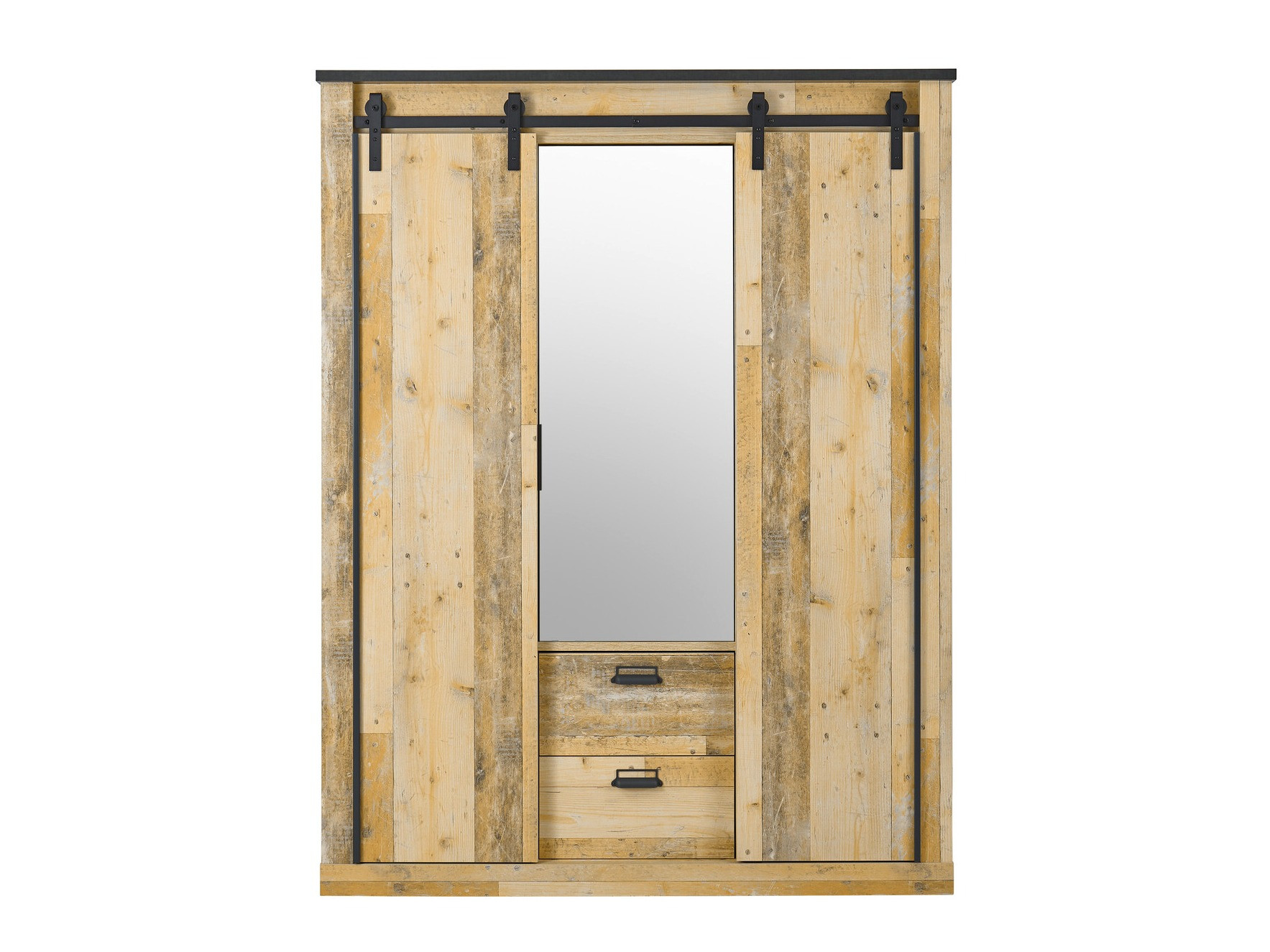 Armario Cirtale 107 (Antracita + Arbol envejecido)