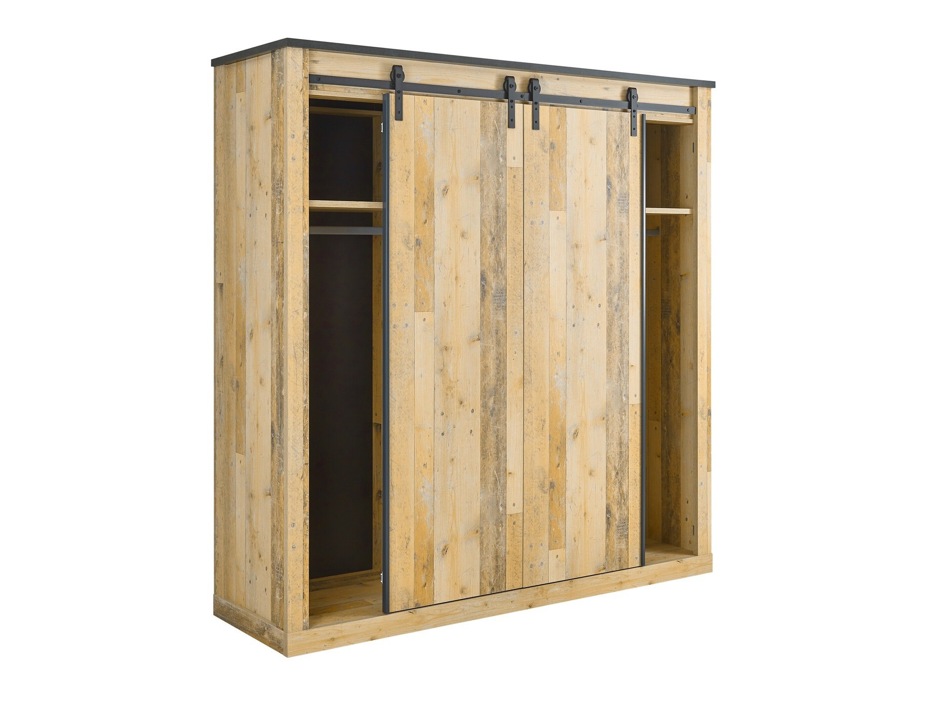 Armario Cirtale 108 (Antracita + Arbol envejecido)