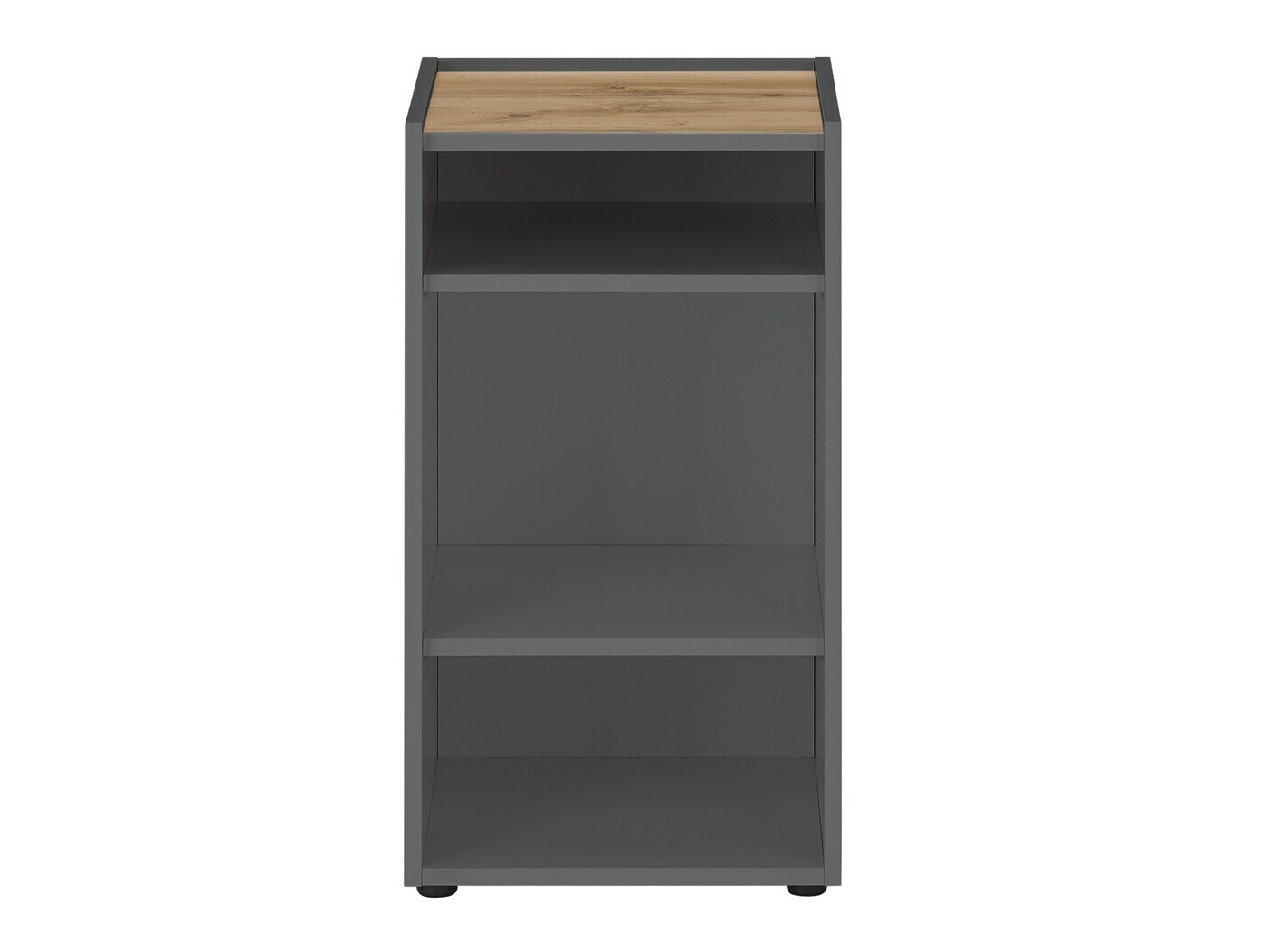Estantería Elbsori 149 (Antracita + Roble wotan)